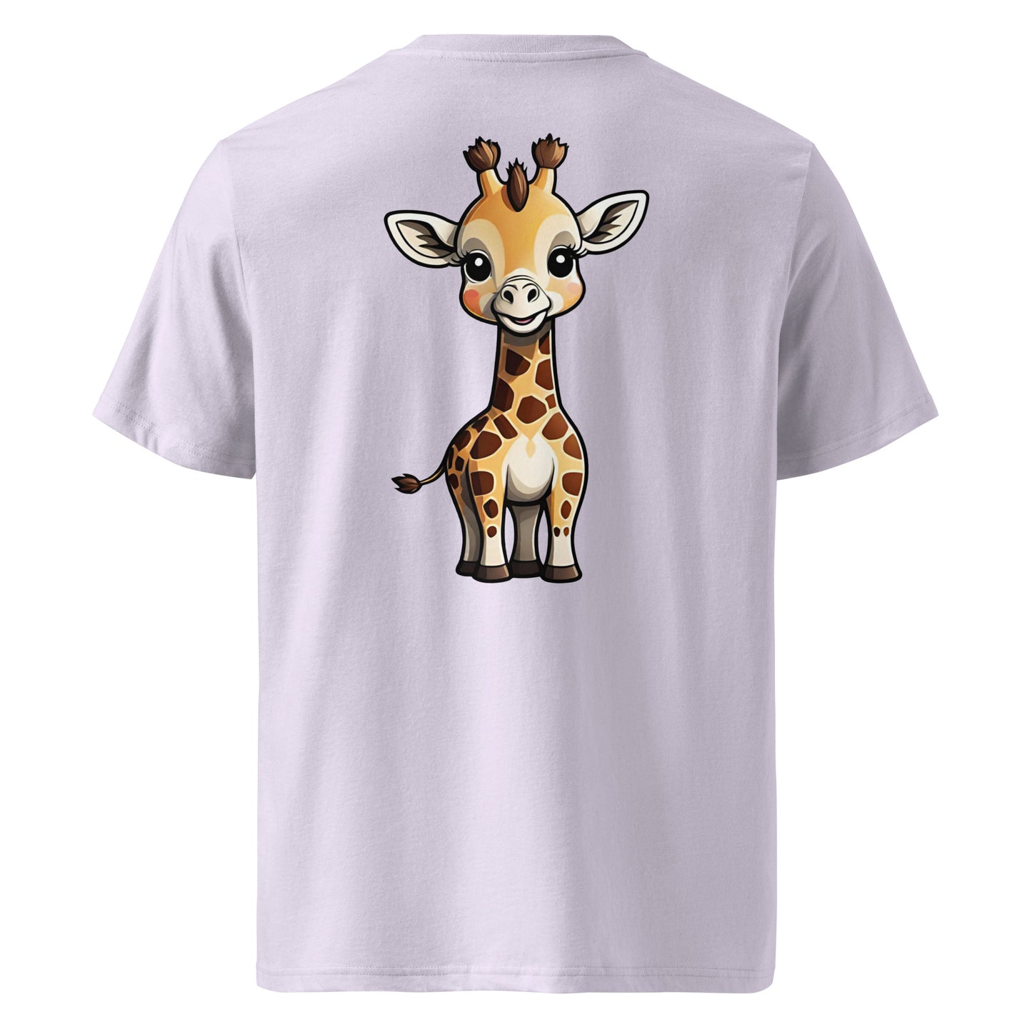 Premium T-shirt in organic cotton - Giraffe 01