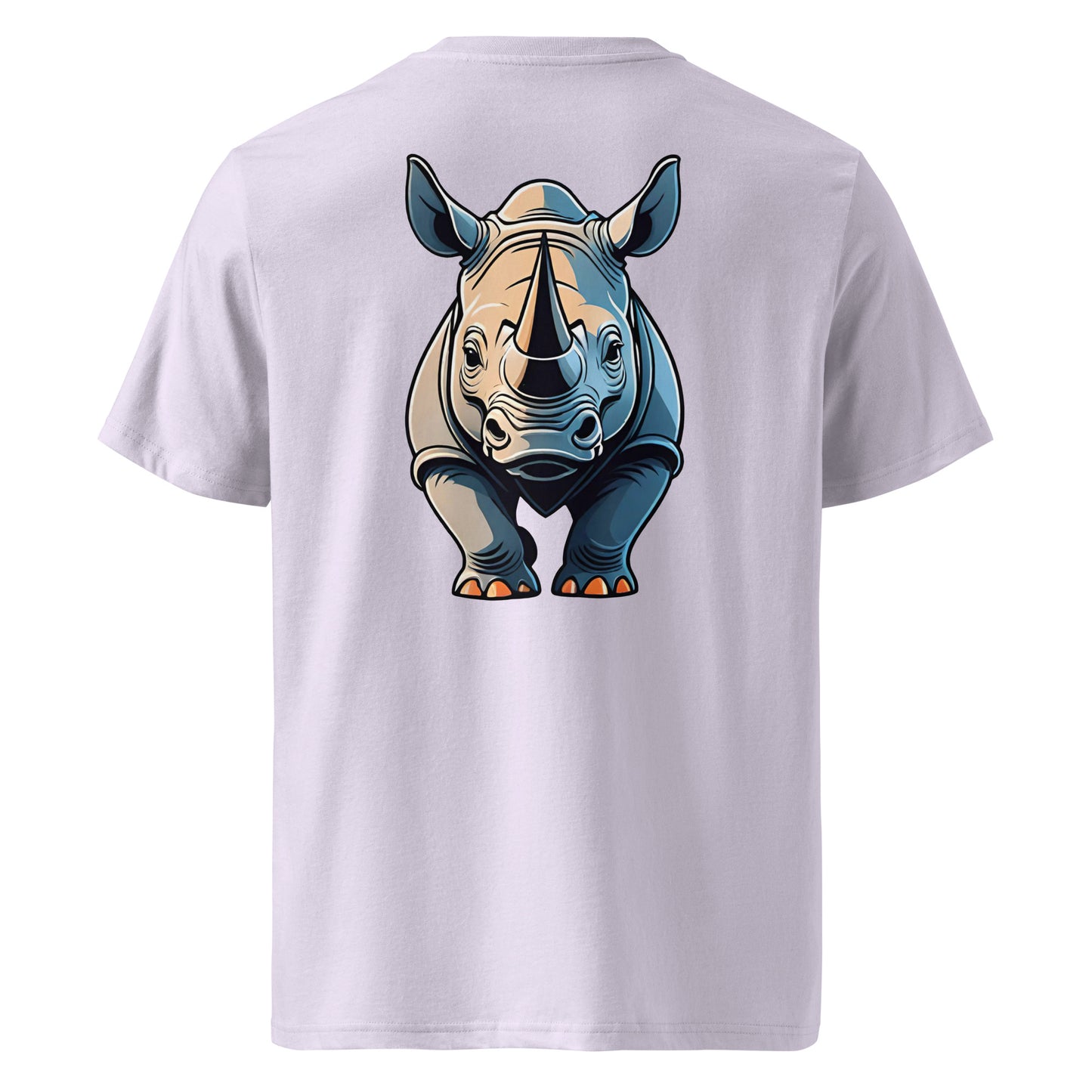 Premium T-shirt in organic cotton - Rhino 01
