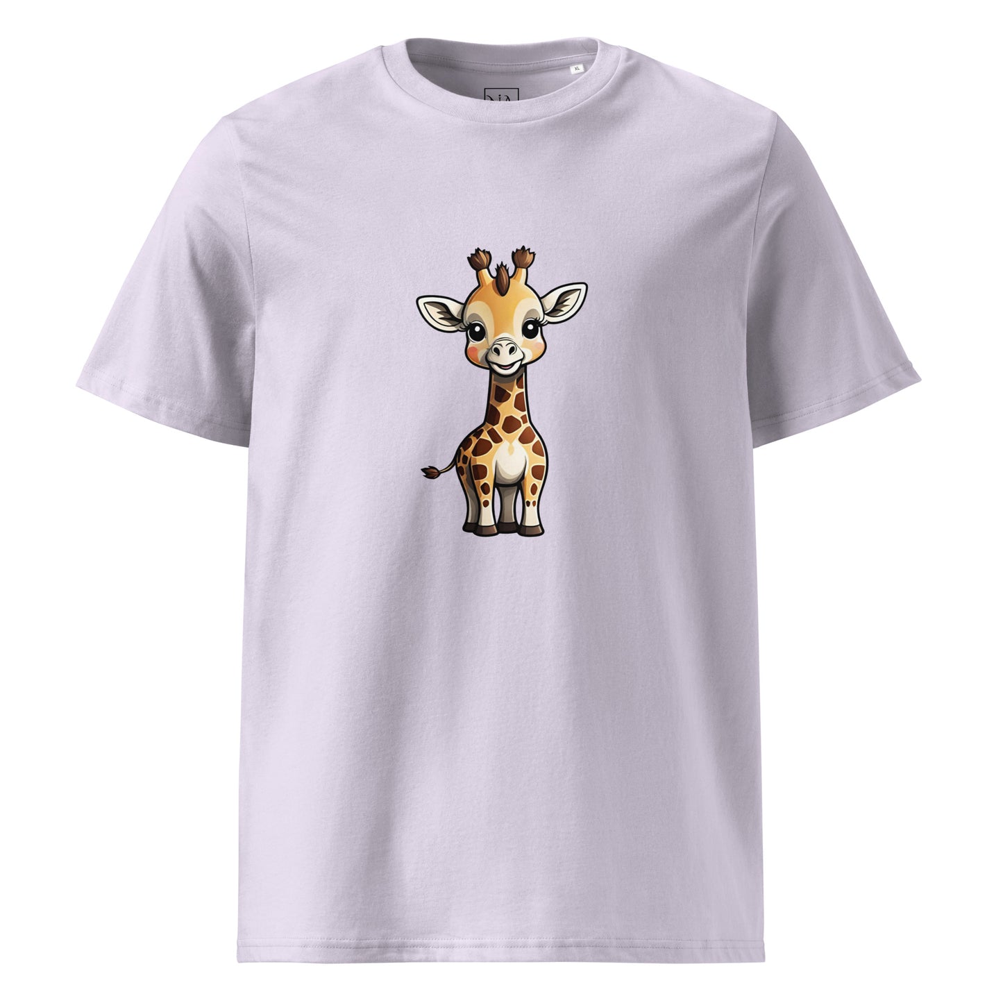 Premium T-shirt in organic cotton - Giraffe 01