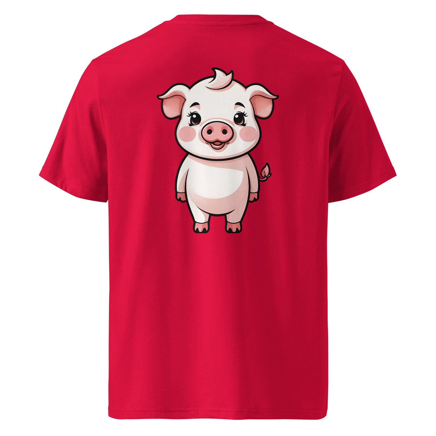Premium T-shirt in organic cotton - Pig 02