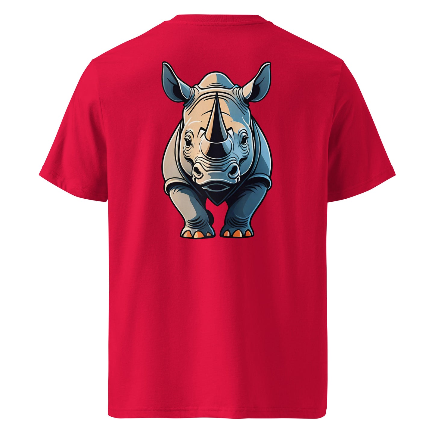 Premium T-shirt in organic cotton - Rhino 01