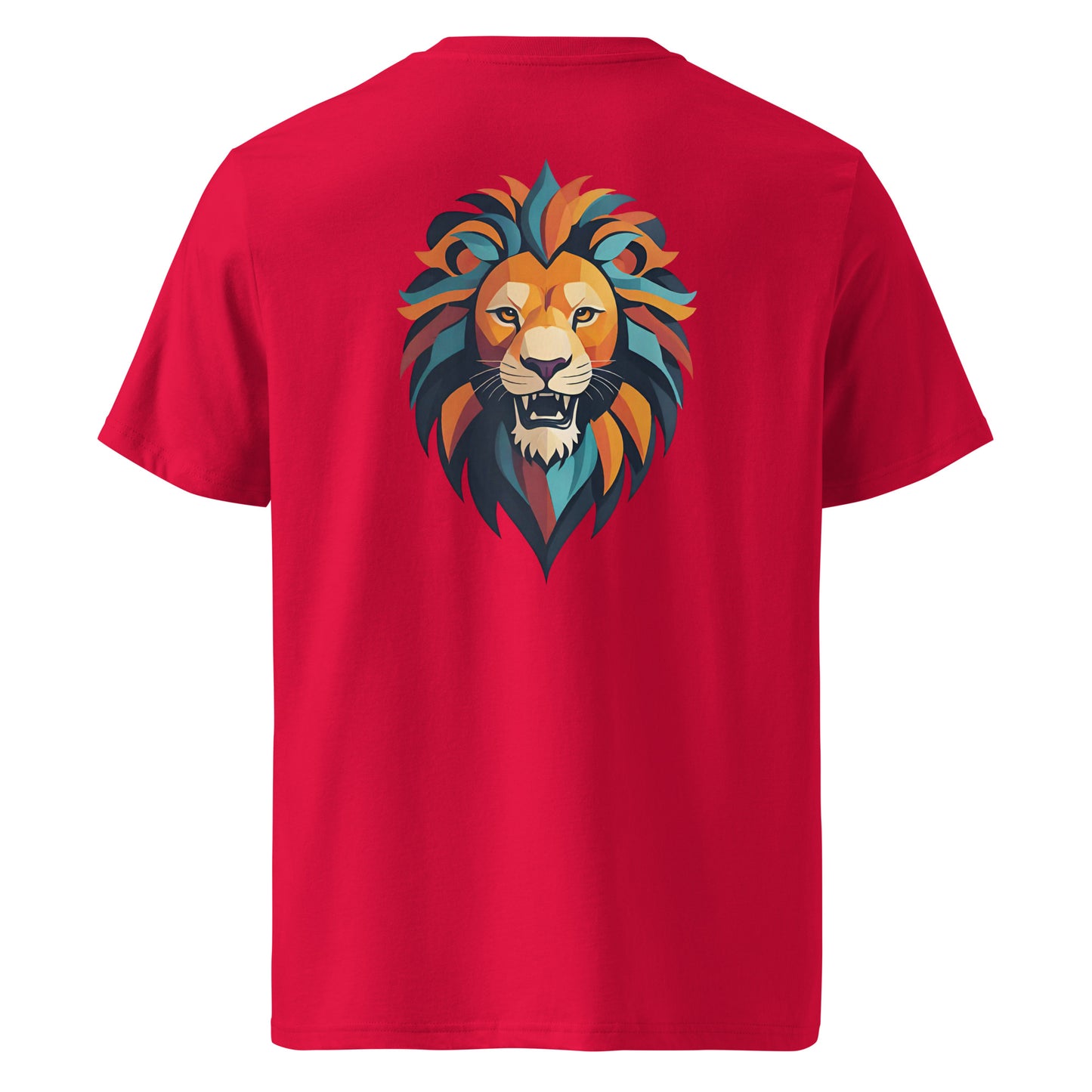 Premium T-shirt in organic cotton - Lion 02