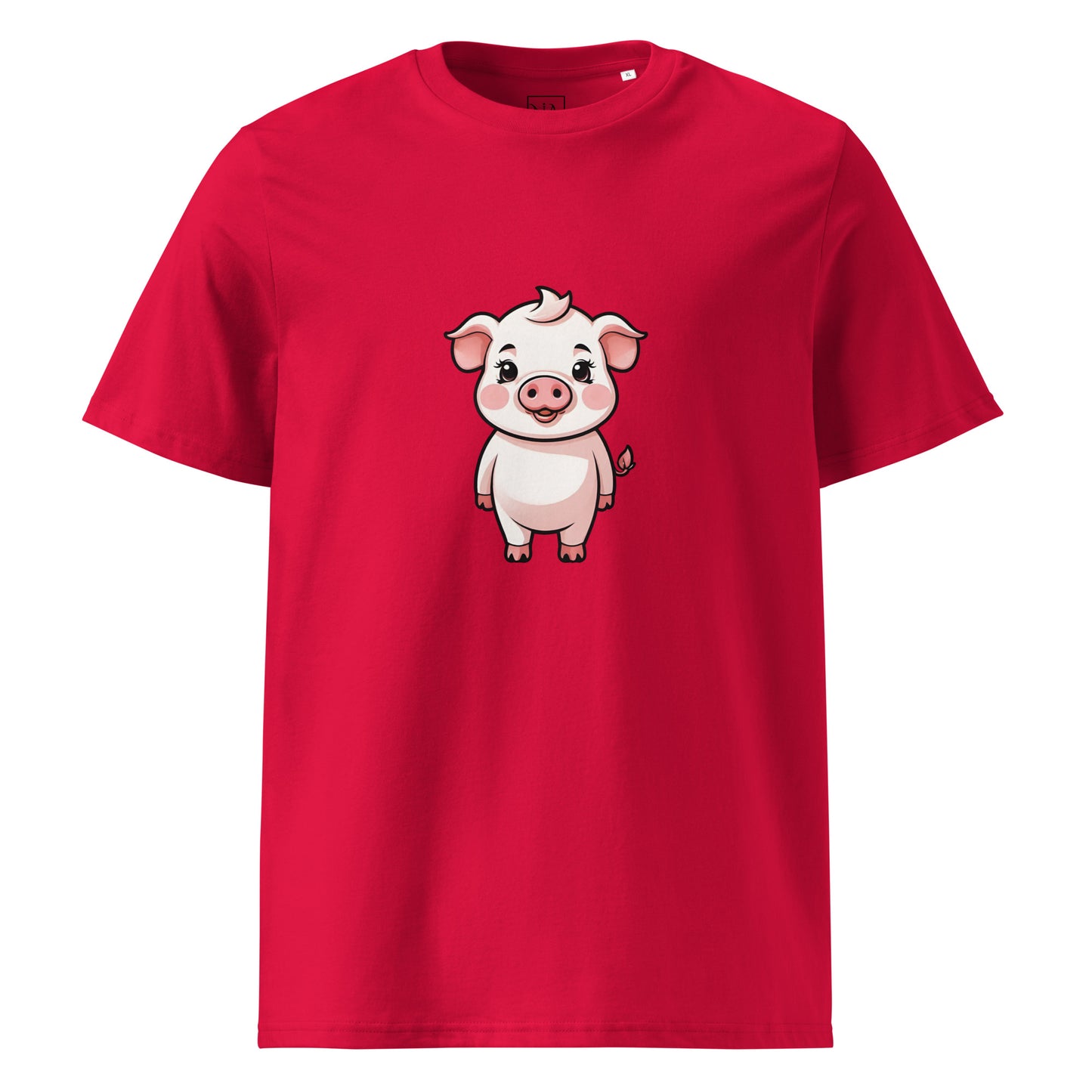 Premium T-shirt in organic cotton - Pig 02
