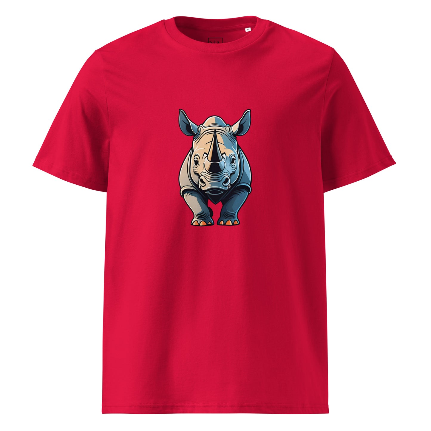 Premium T-shirt in organic cotton - Rhino 01