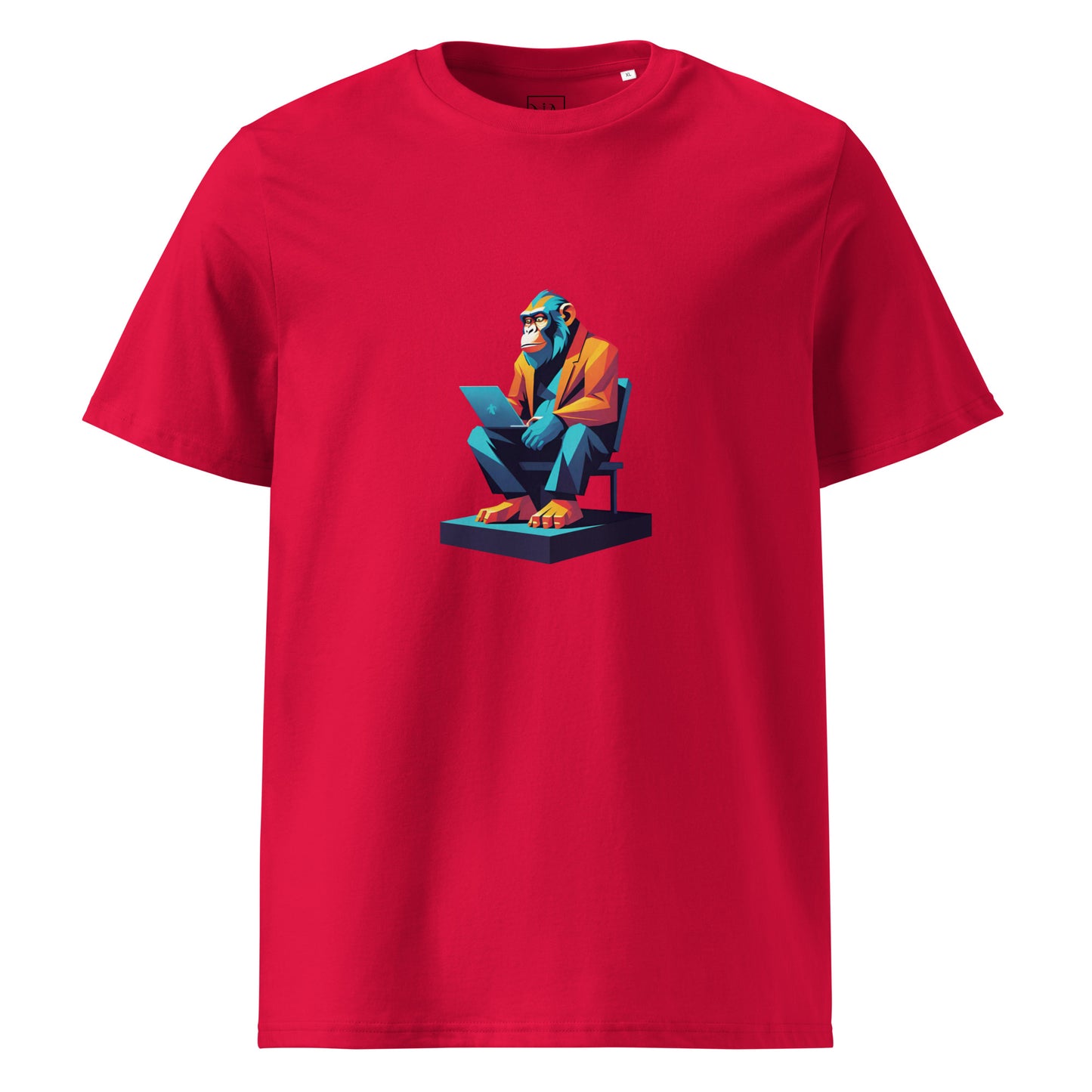 Premium T-shirt in organic cotton - Monkey 05