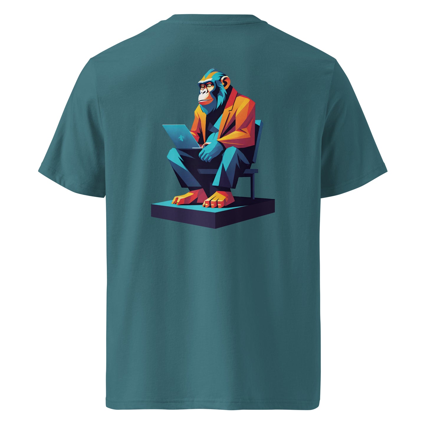 Premium T-shirt in organic cotton - Monkey 05