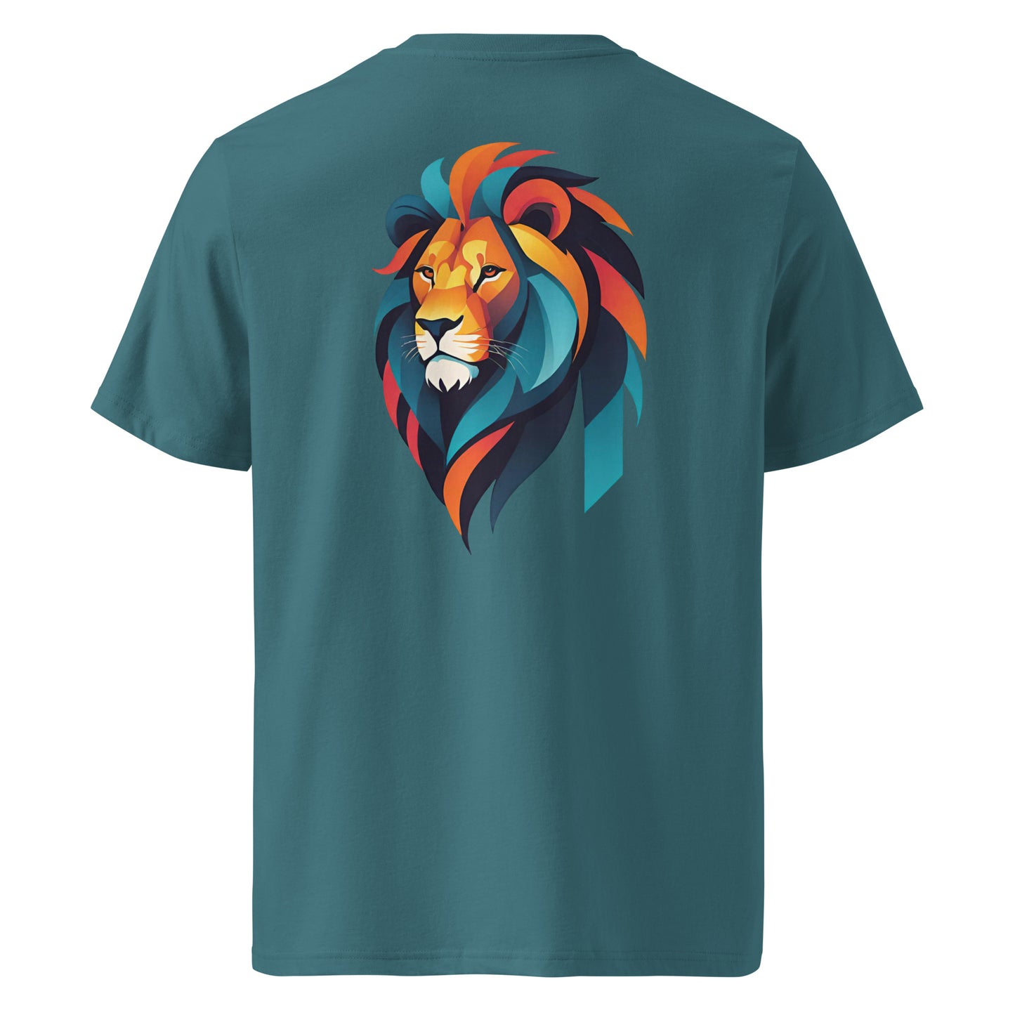 Premium T-shirt in organic cotton - Lion 03