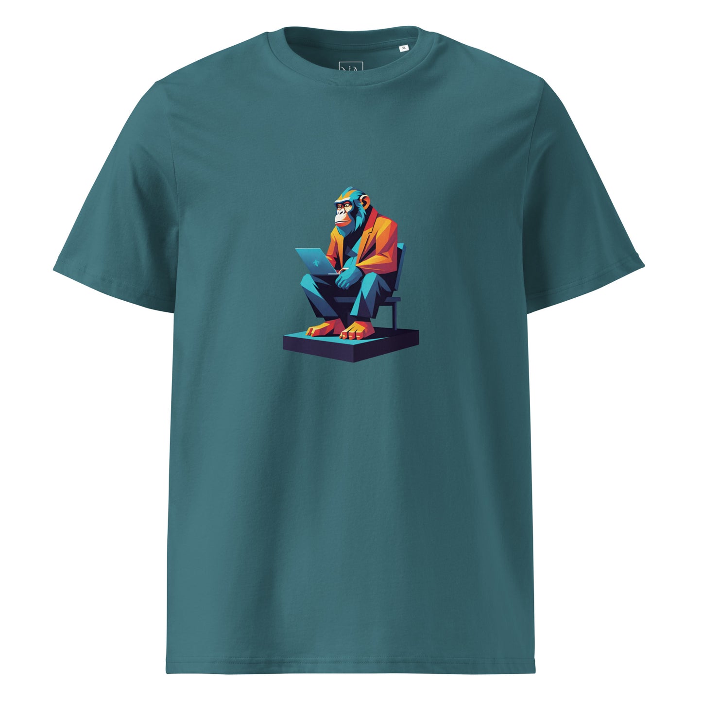 Premium T-shirt in organic cotton - Monkey 05