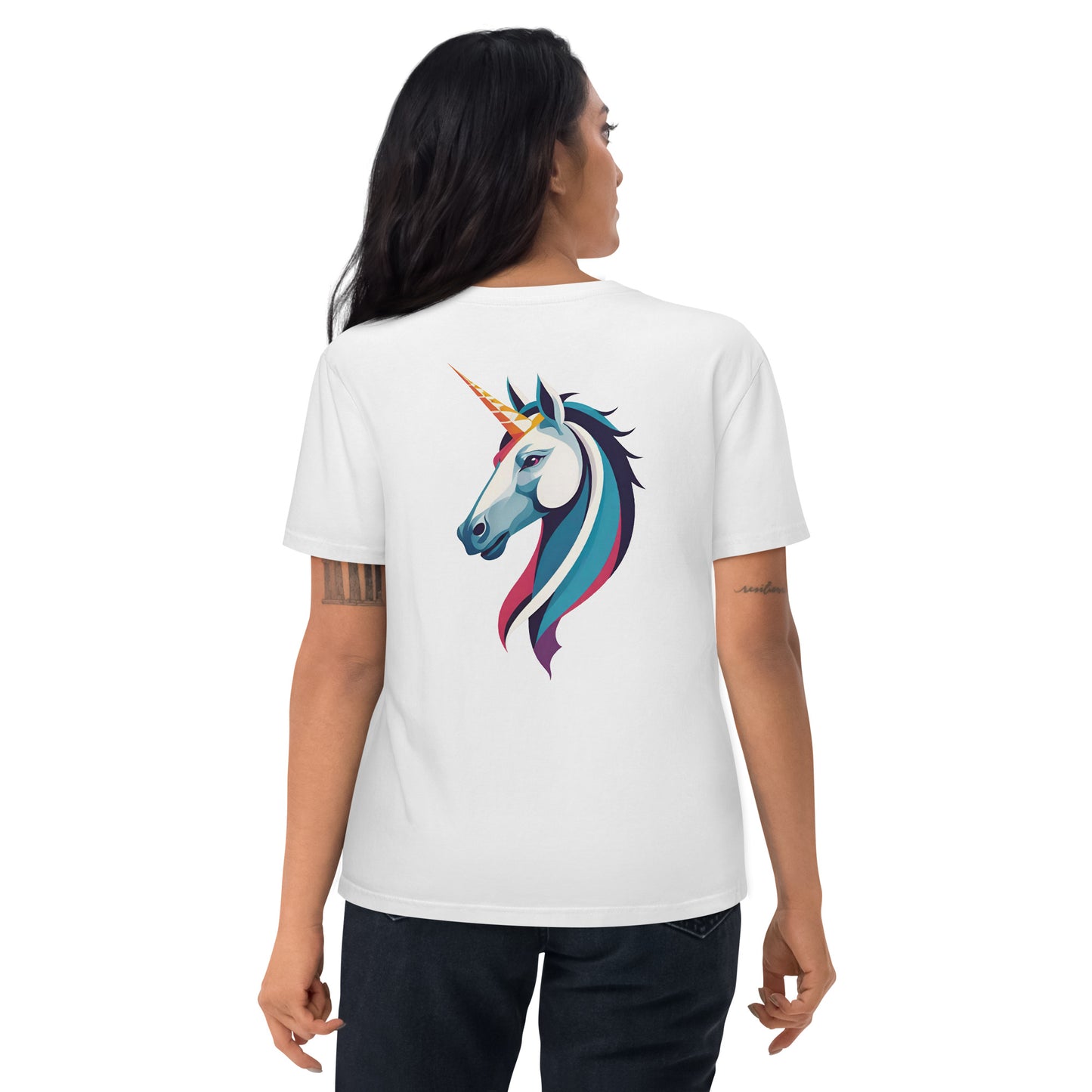 Premium T-shirt in organic cotton - Unicorn 06