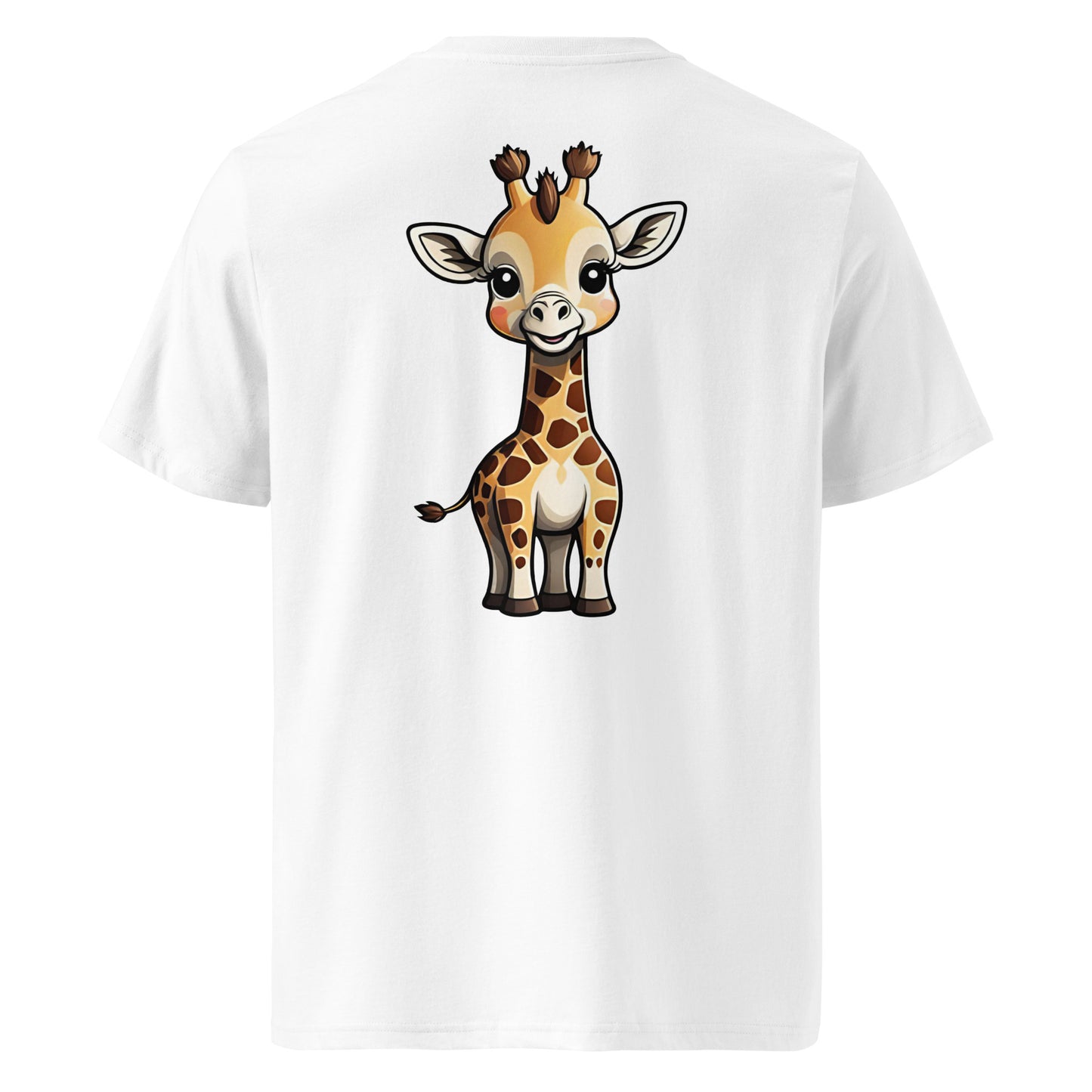 Premium T-shirt in organic cotton - Giraffe 01