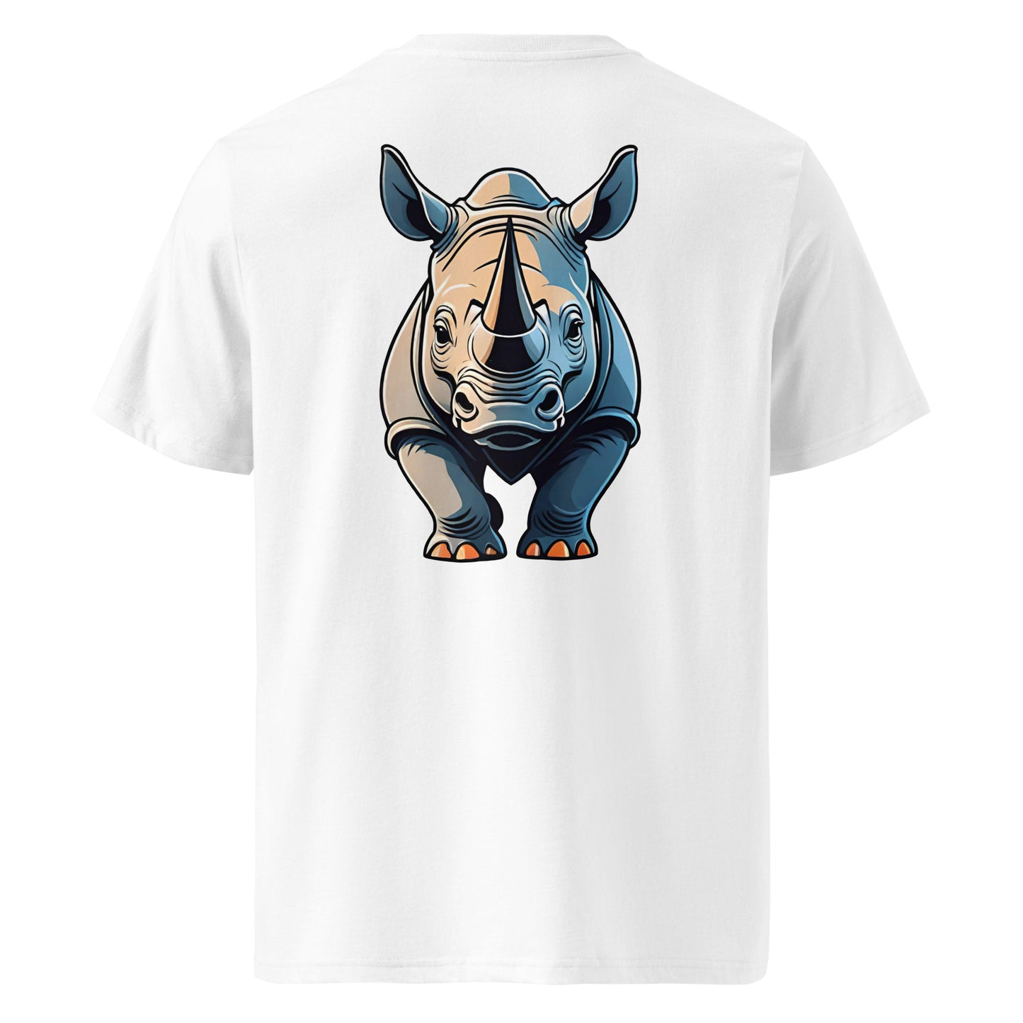 Premium T-shirt in organic cotton - Rhino 01