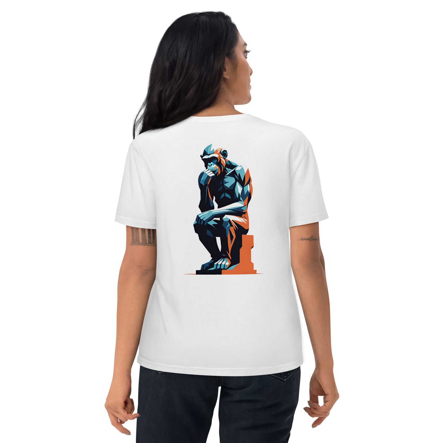 Premium T-shirt in organic cotton - Monkey 03