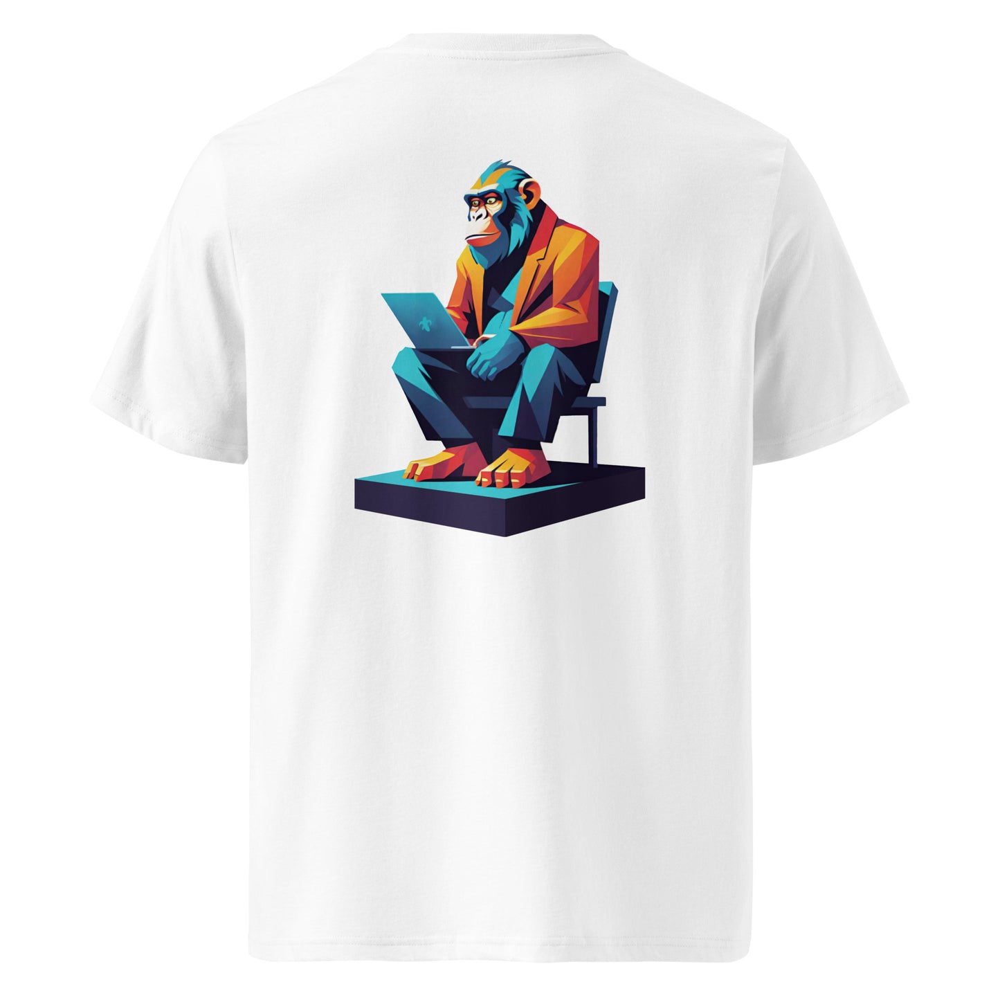 Premium T-shirt in organic cotton - Monkey 05