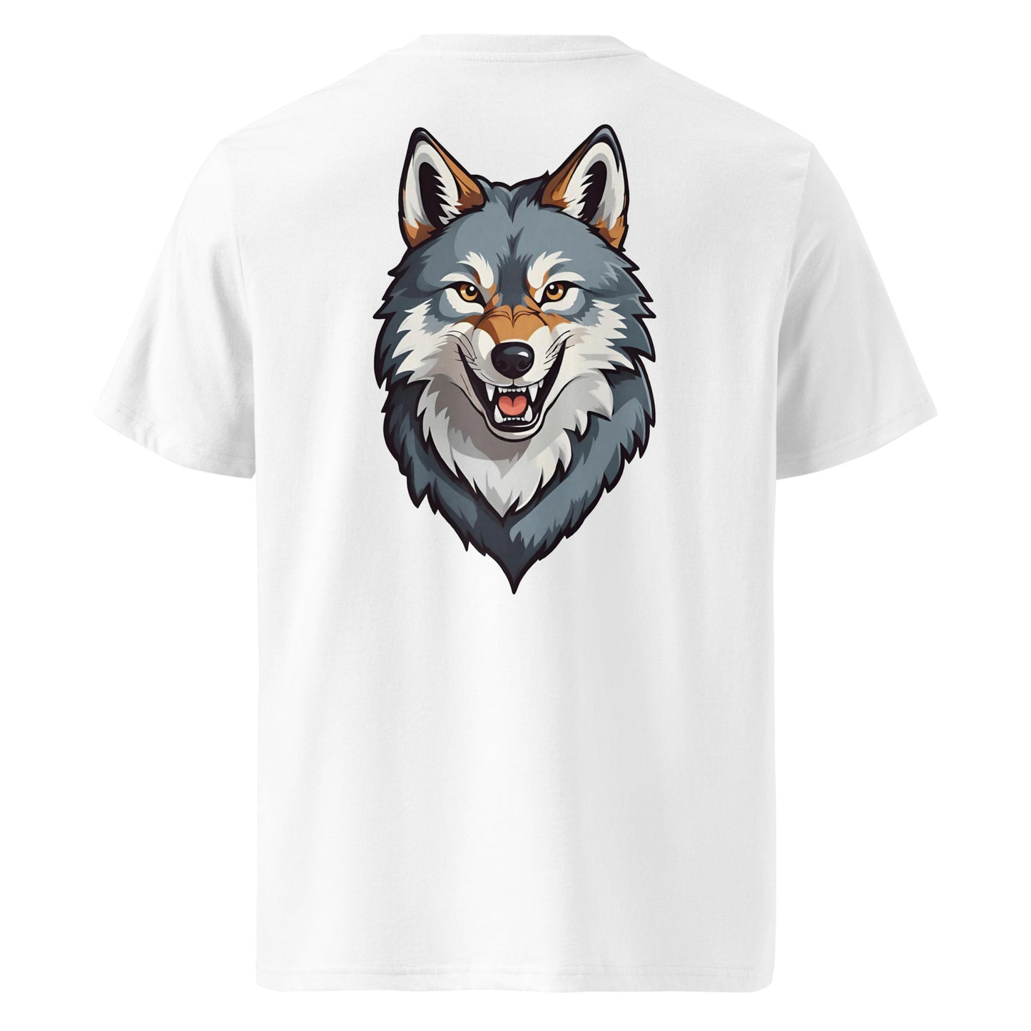 Premium T-shirt in organic cotton - Wolf 02