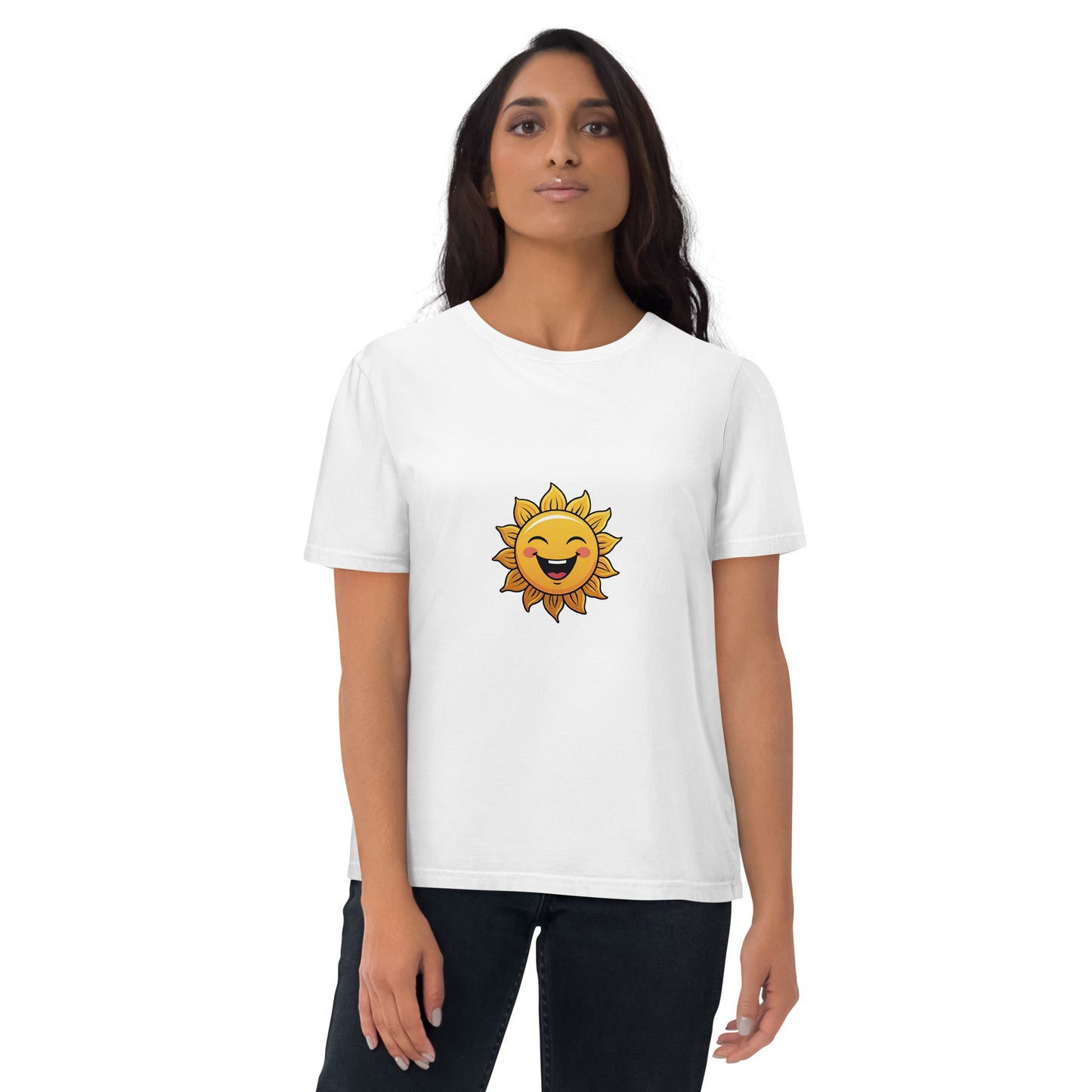 Premium T-shirt in organic cotton - Sun 01