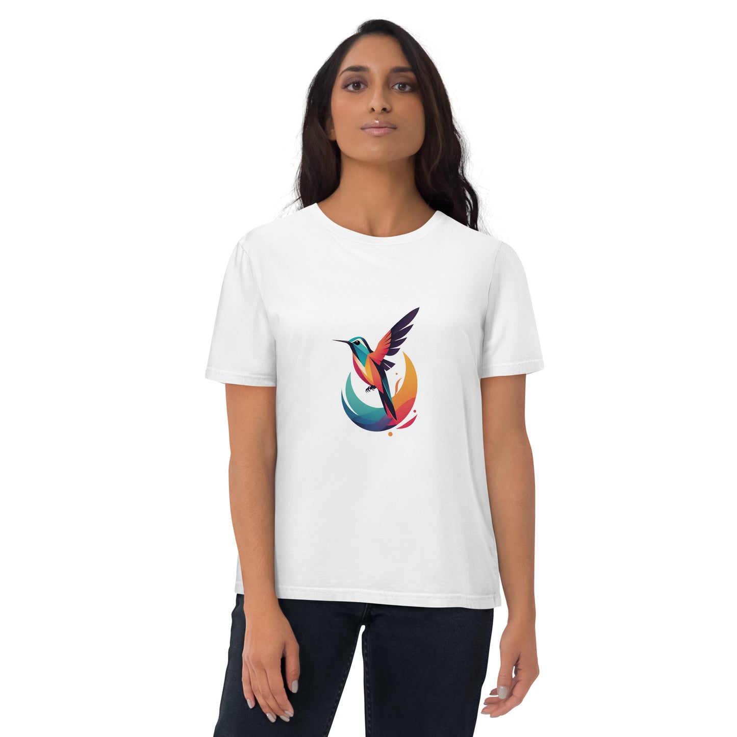 Premium T-shirt in organic cotton - Colibri 01
