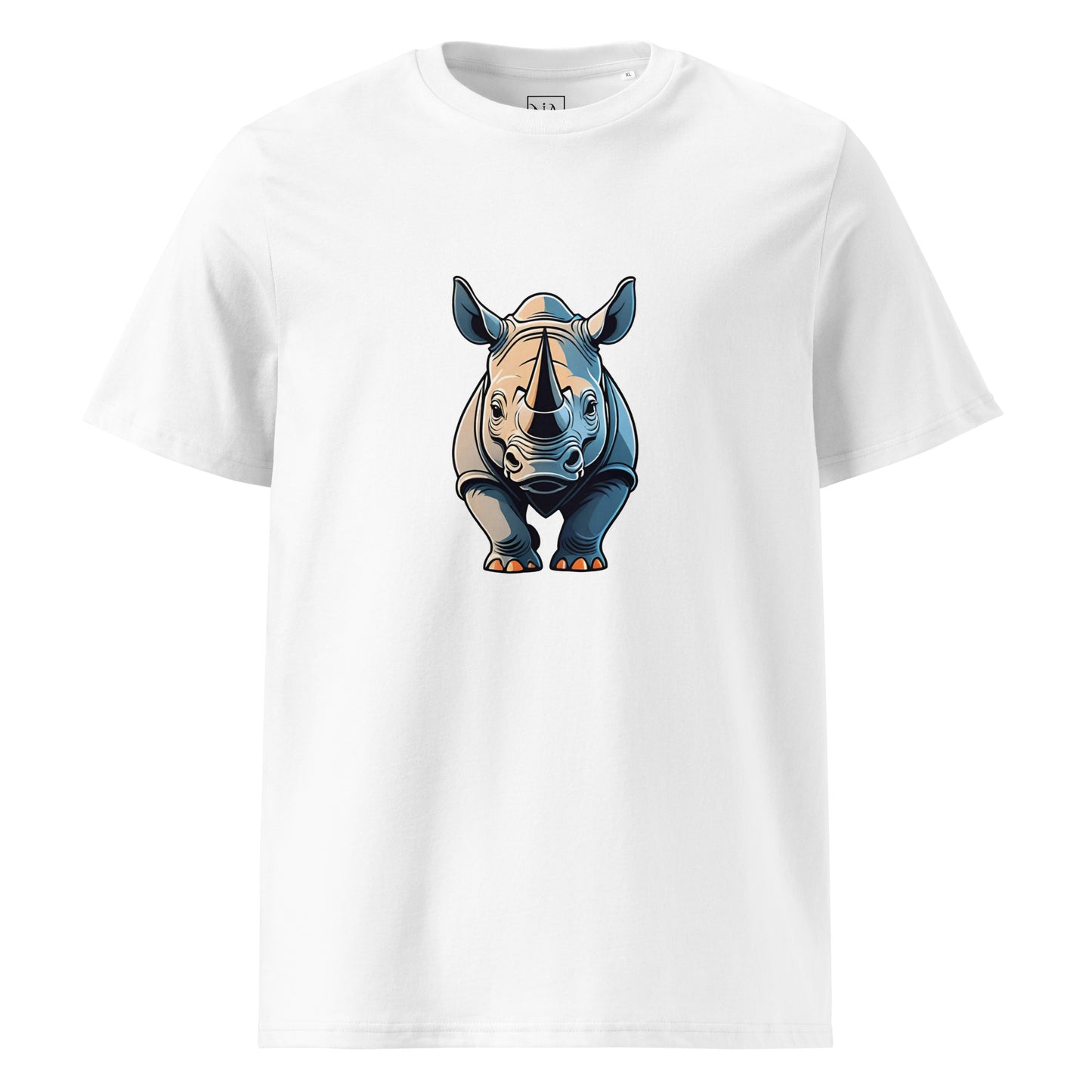 Premium T-shirt in organic cotton - Rhino 01