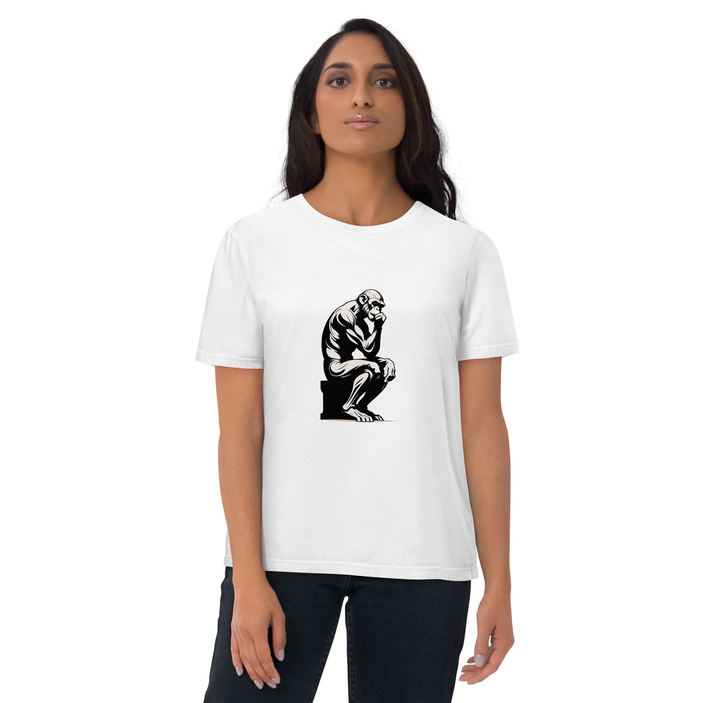 Premium T-shirt in organic cotton - Monkey 04