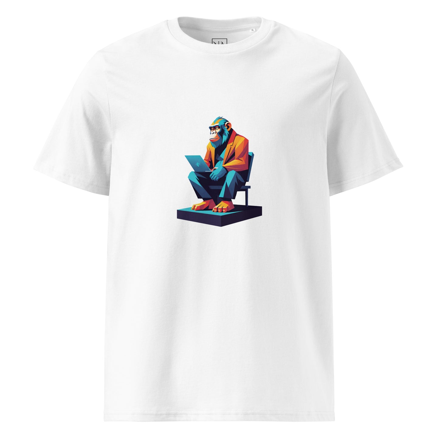 Premium T-shirt in organic cotton - Monkey 05