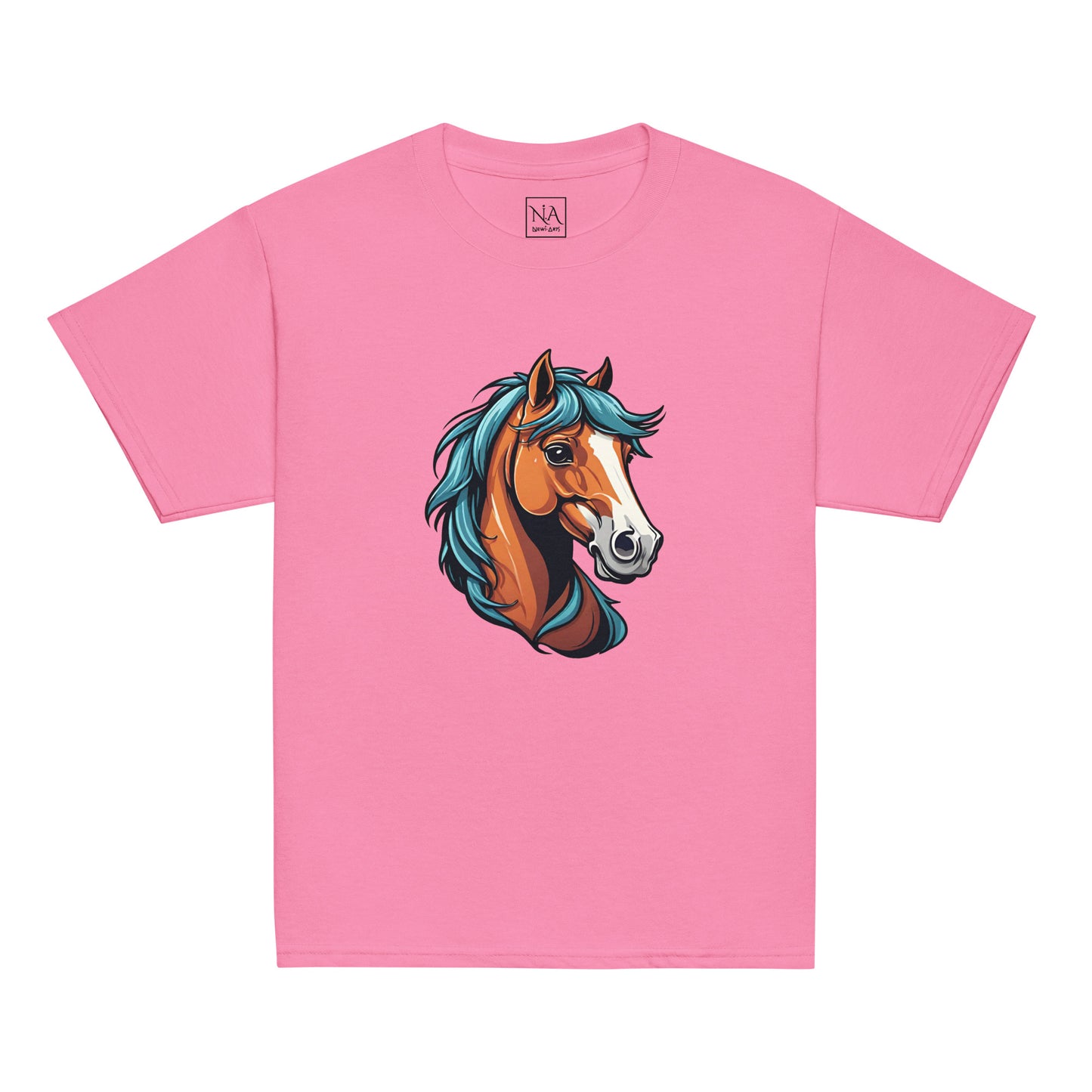 Classic kids' t-shirt - Horse 01