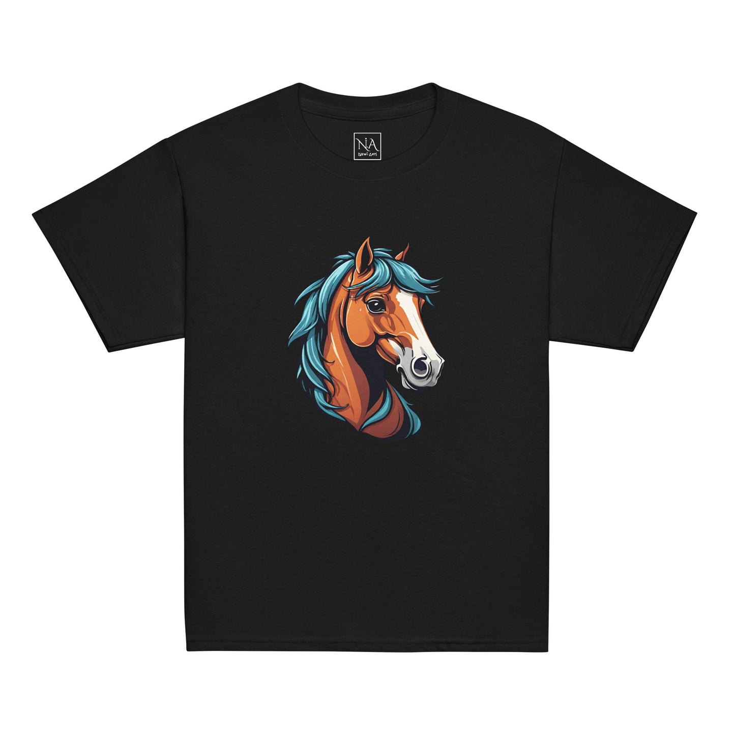 Classic kids' t-shirt - Horse 01