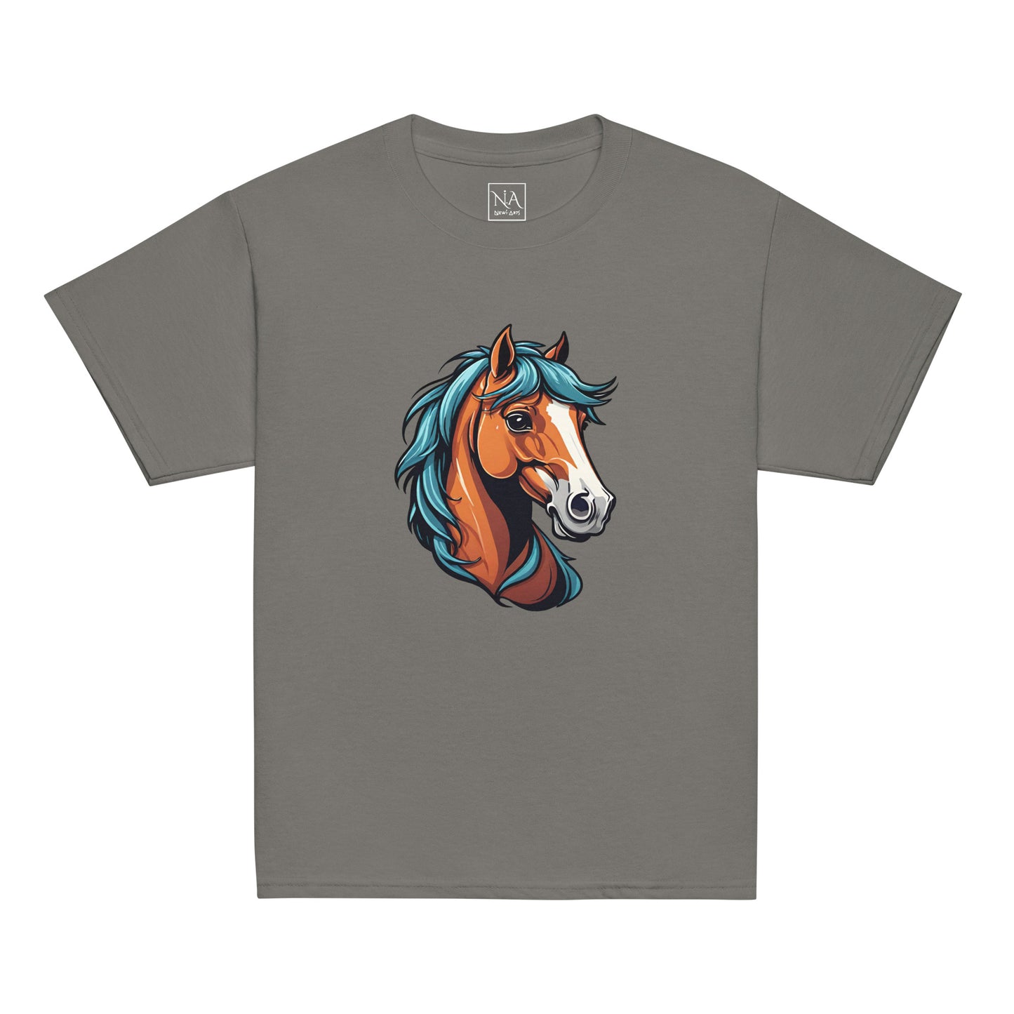 Classic kids' t-shirt - Horse 01