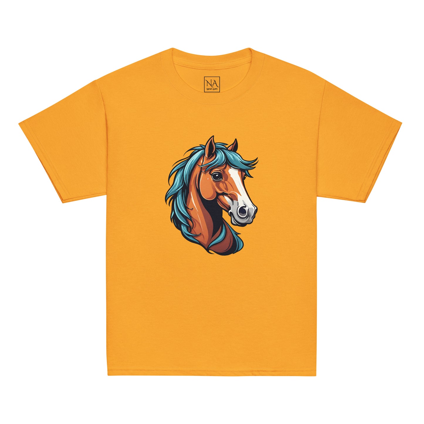 Classic kids' t-shirt - Horse 01