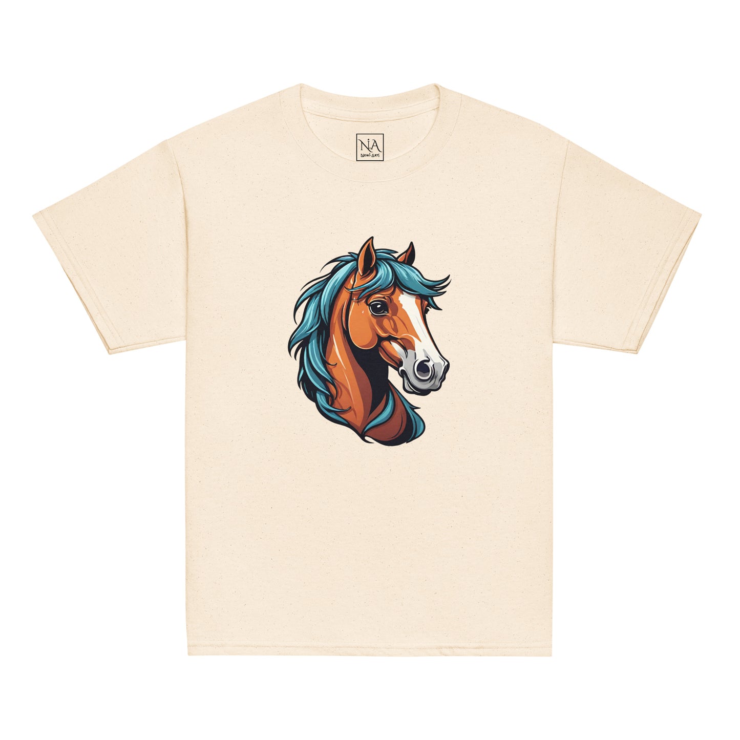 Classic kids' t-shirt - Horse 01