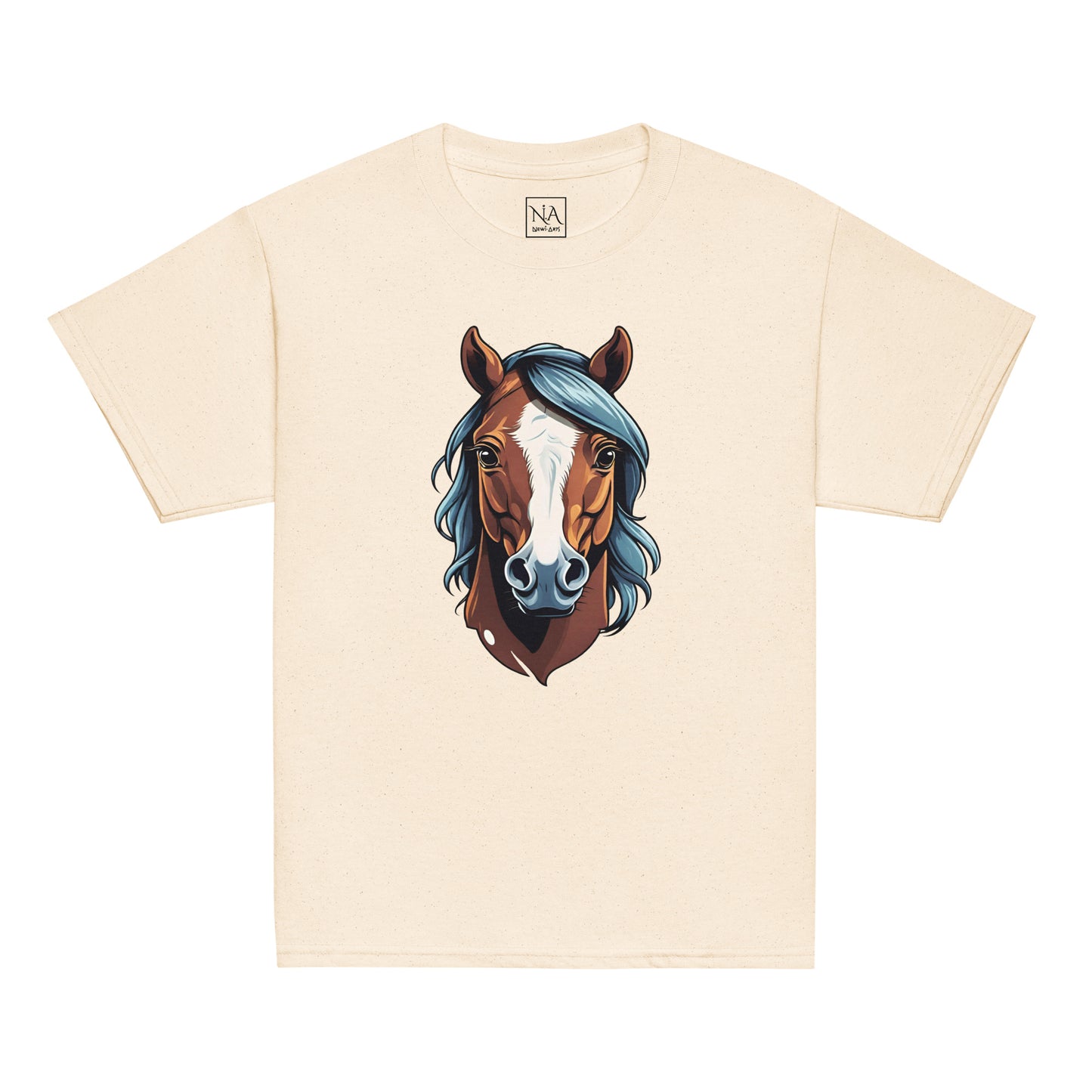 Classic kids' t-shirt - Horse 02