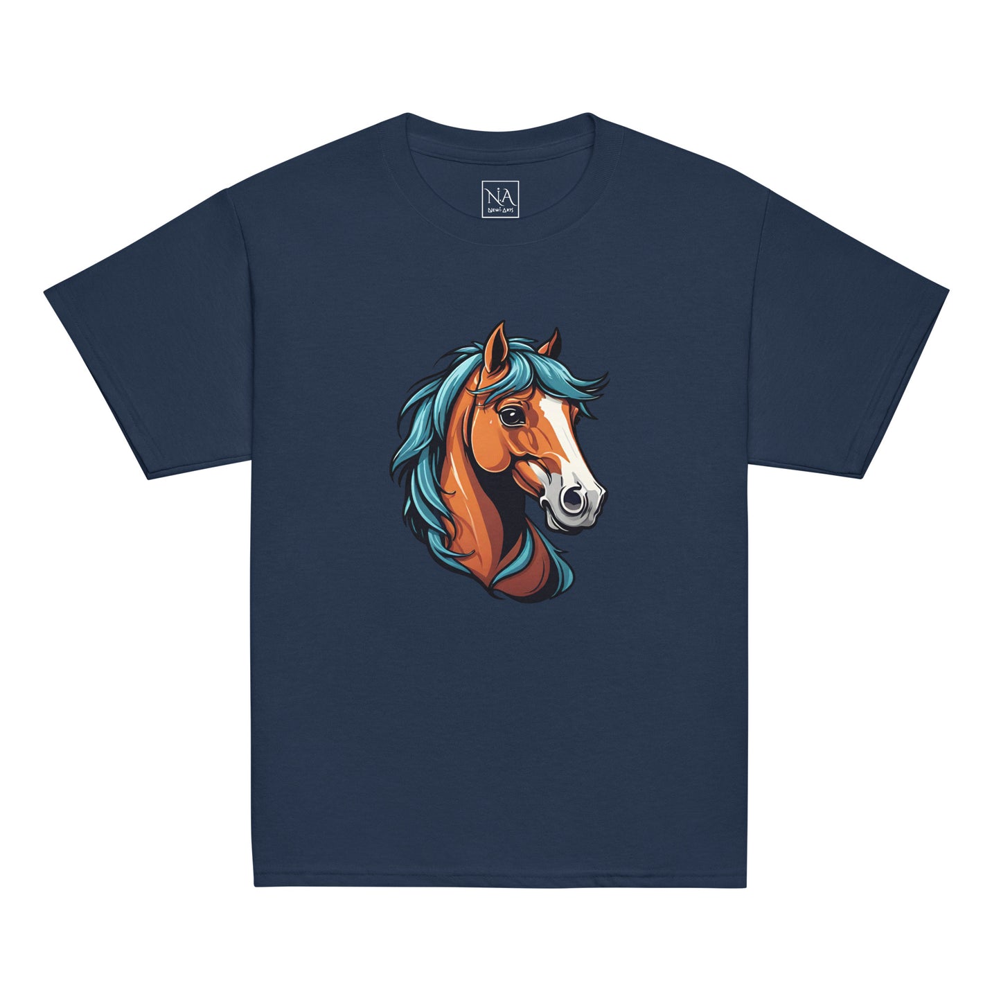 Classic kids' t-shirt - Horse 01