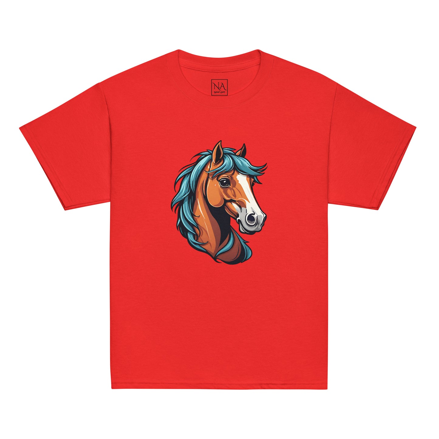 Classic kids' t-shirt - Horse 01