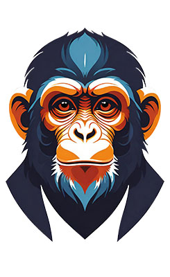 singe 02 chimpanzé newi arts