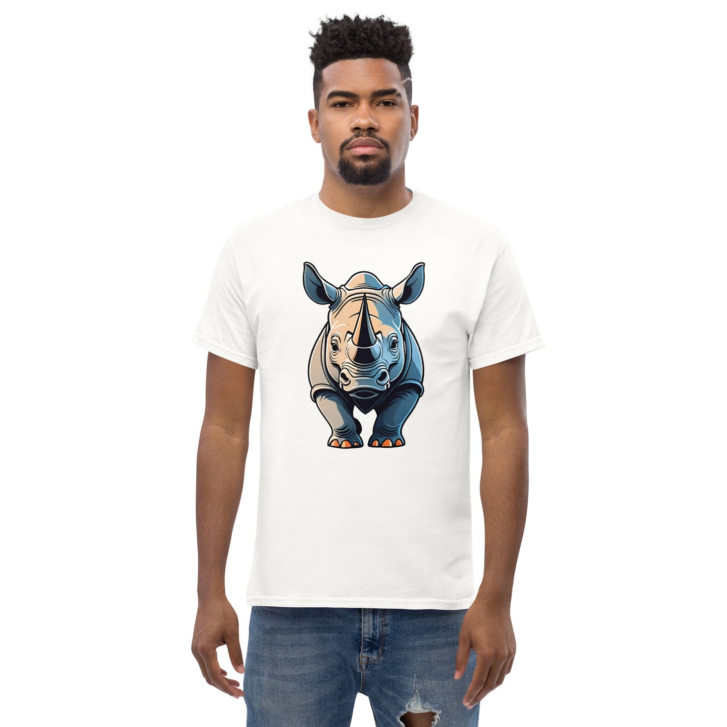 Classic T-shirt - Rhino 01