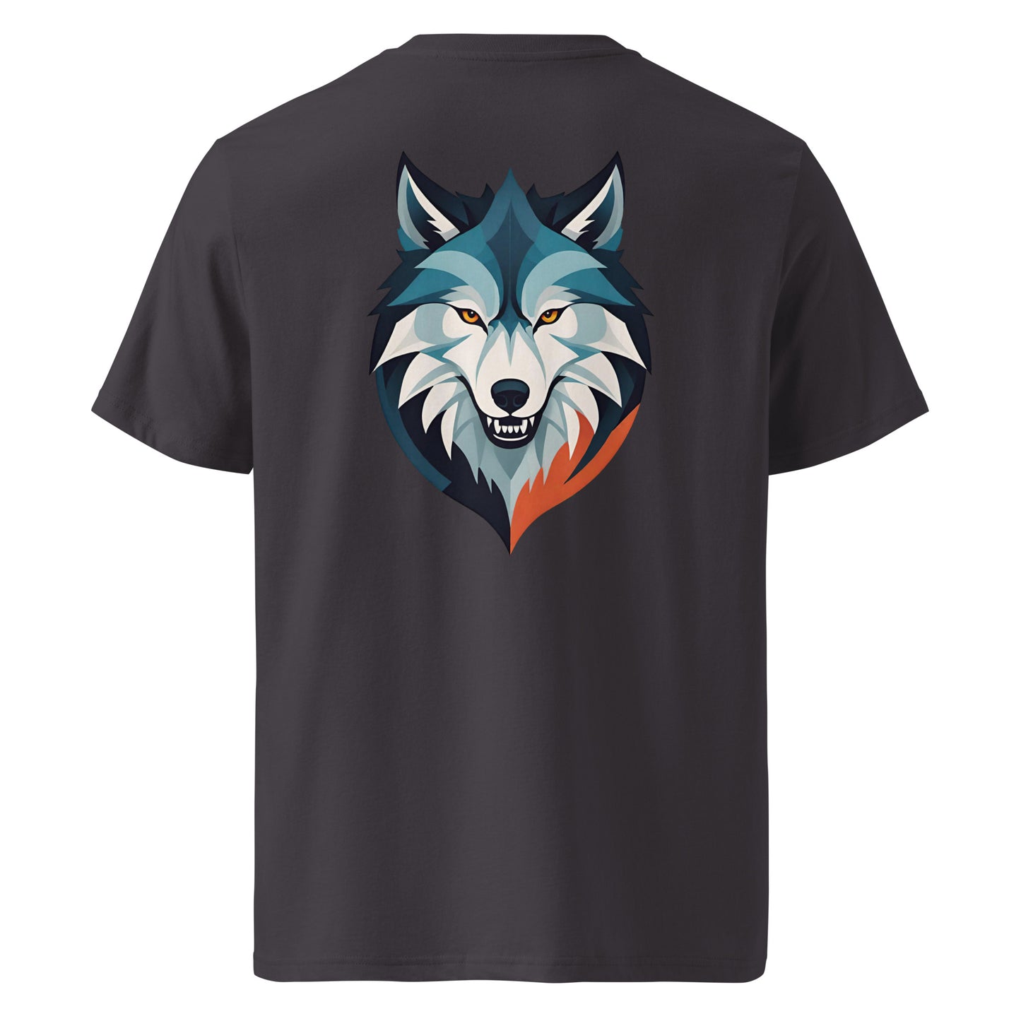 Premium T-shirt in organic cotton - Wolf 01