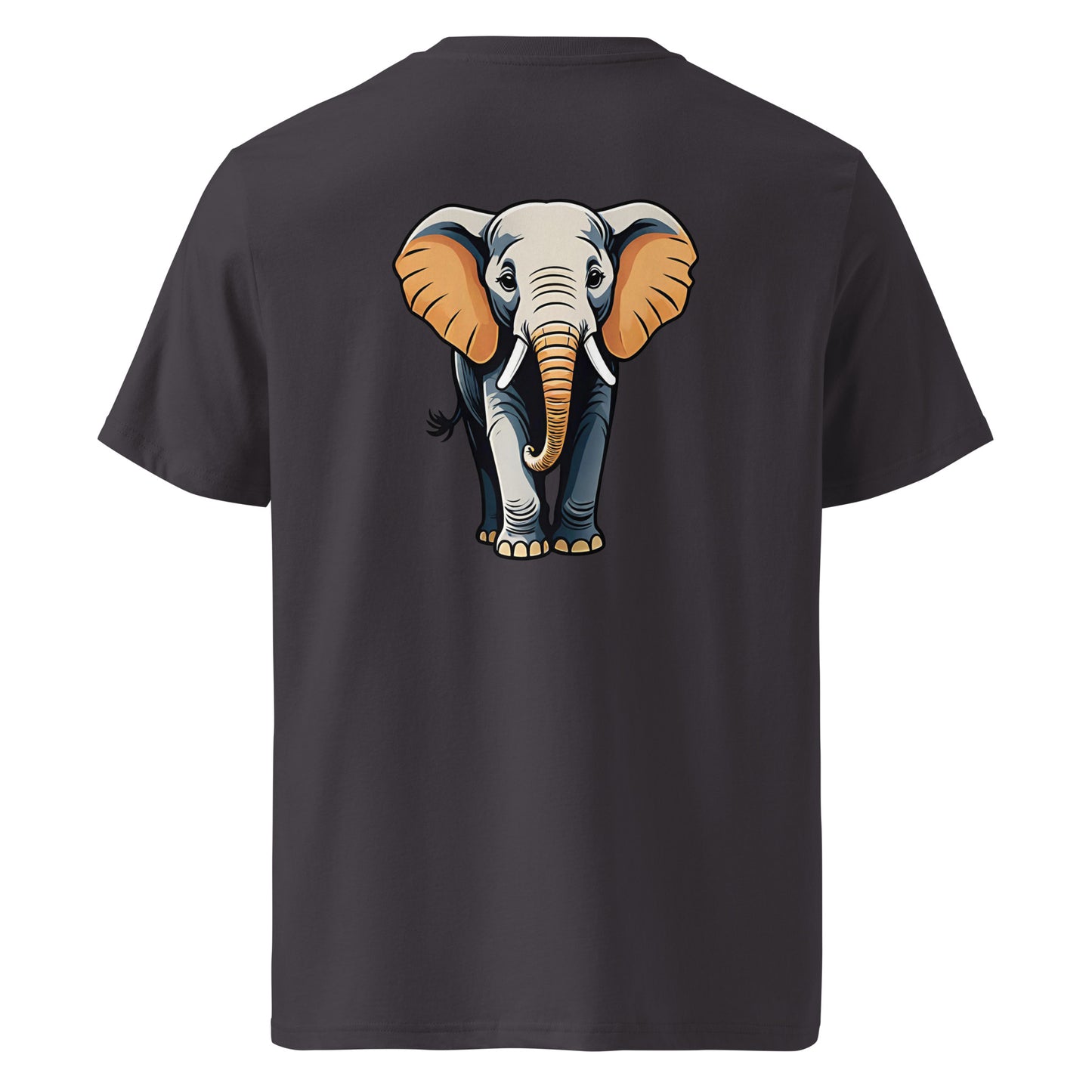 Premium T-shirt in organic cotton - Elephant 02