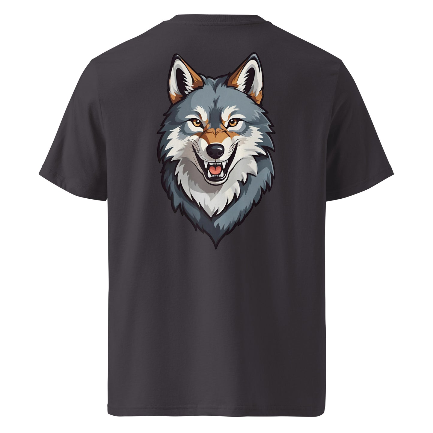 Premium T-shirt in organic cotton - Wolf 02