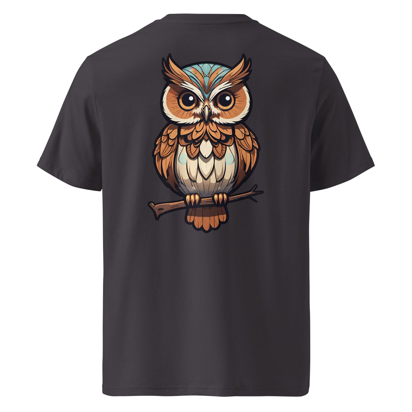Premium T-shirt in organic cotton - Owl 02