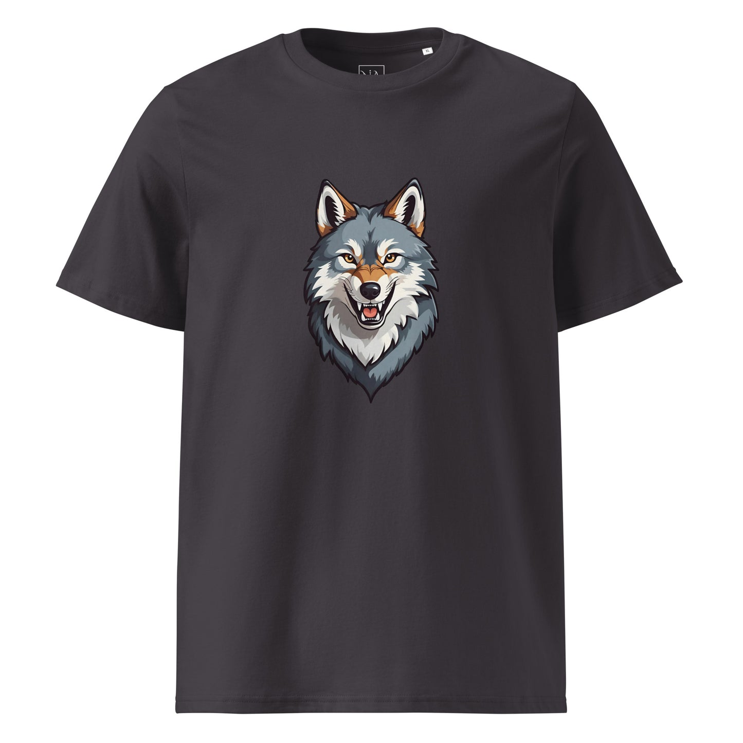 Premium T-shirt in organic cotton - Wolf 02