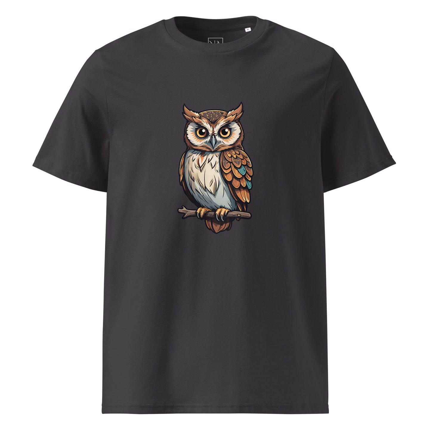 Premium T-shirt in organic cotton - Owl 01