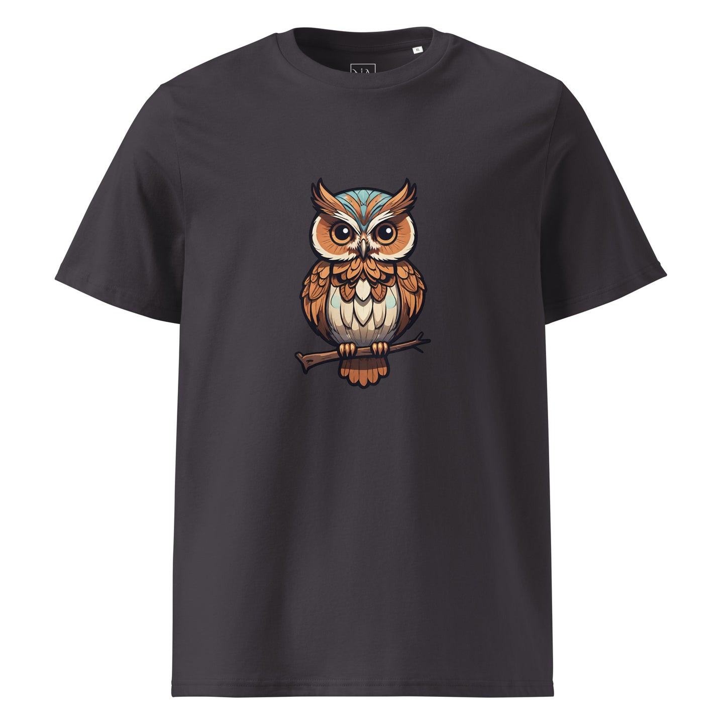 Premium T-shirt in organic cotton - Owl 02
