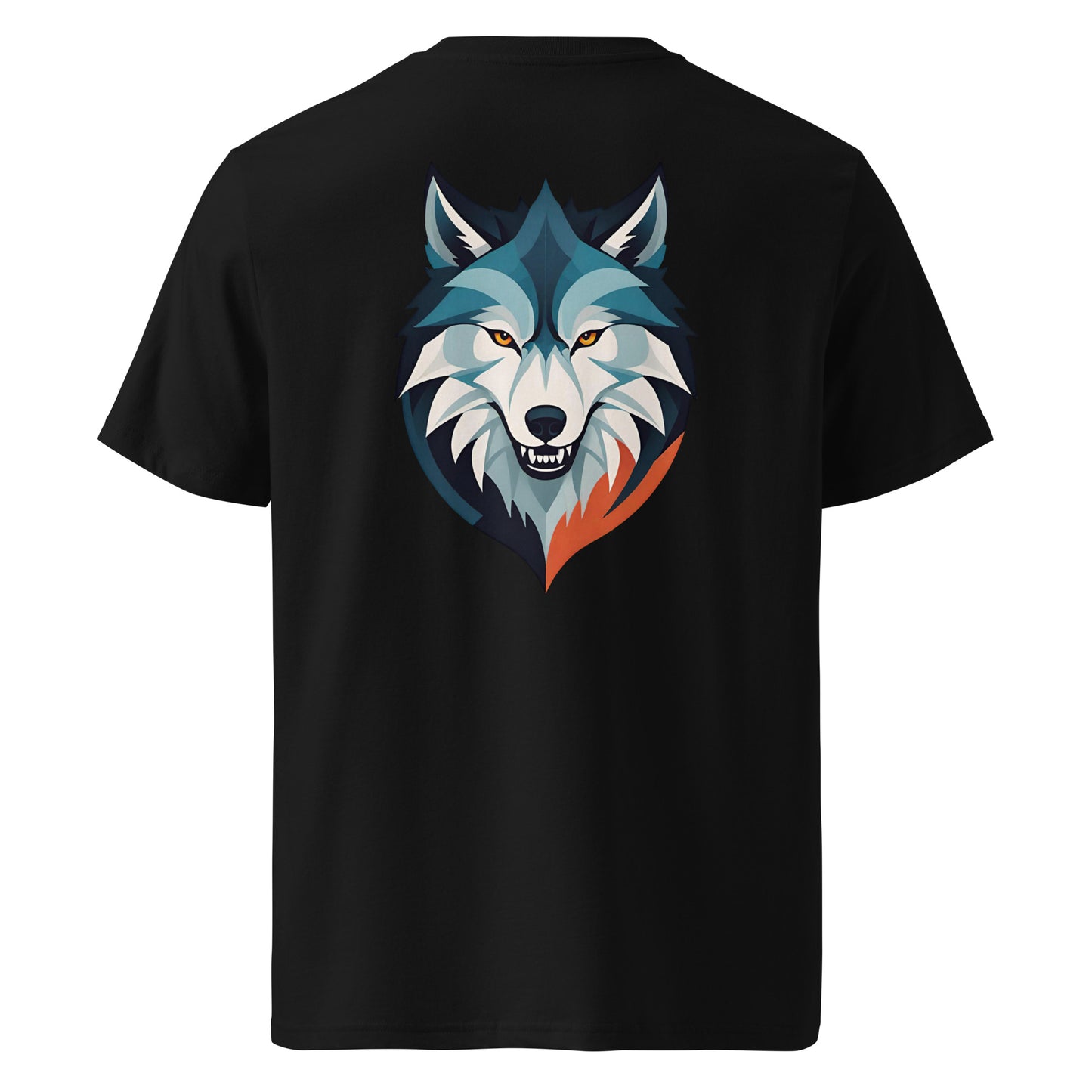 Premium T-shirt in organic cotton - Wolf 01