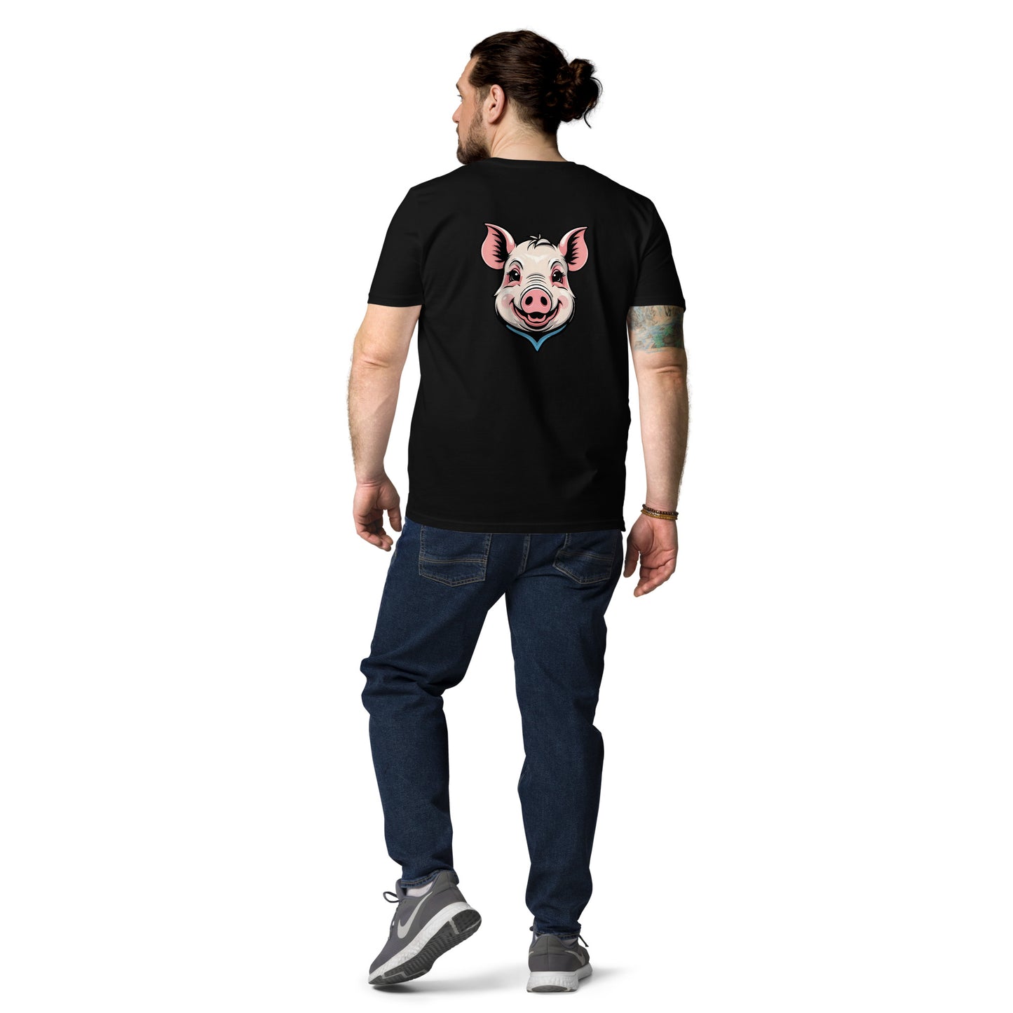 Premium T-shirt in organic cotton - Pig 01