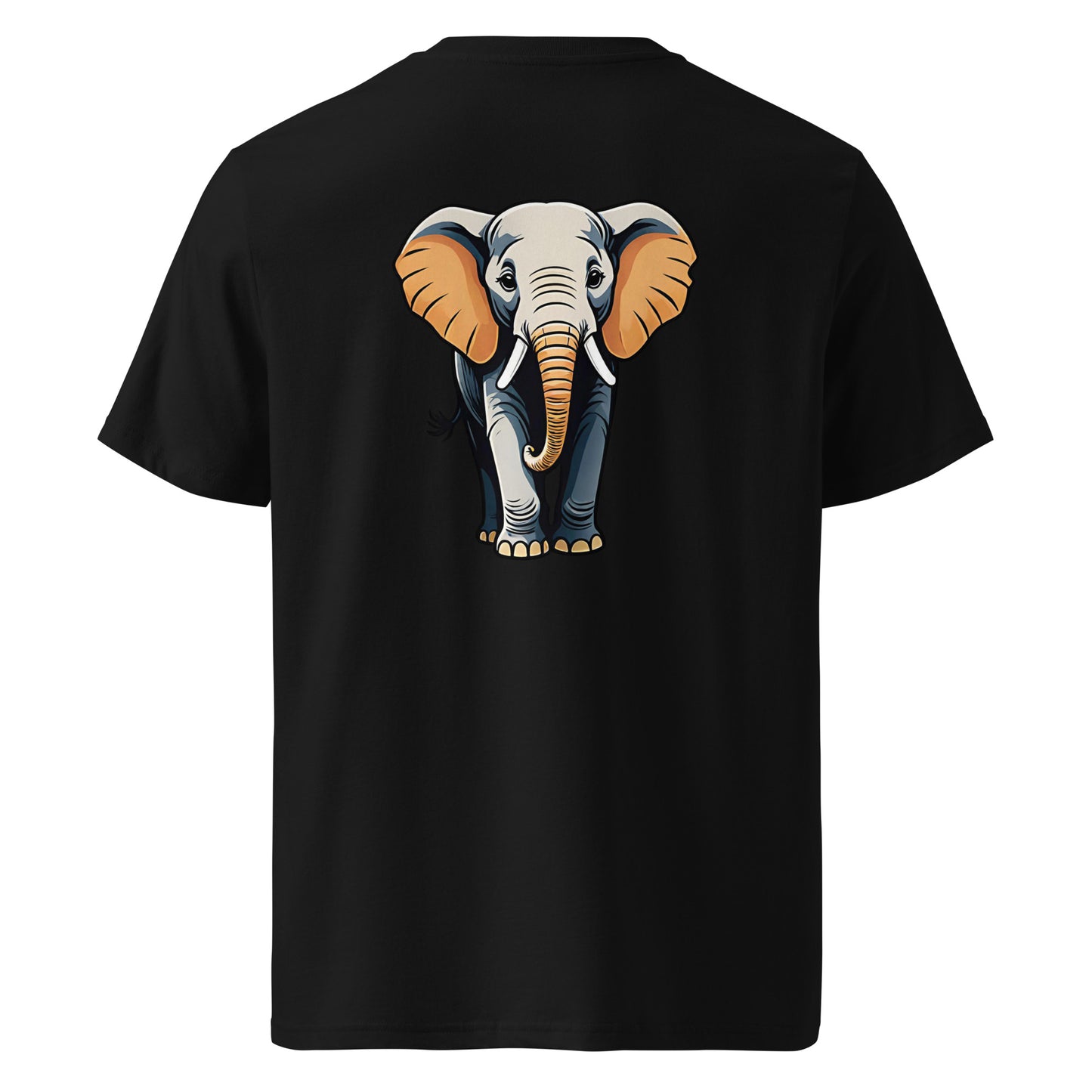 Premium T-shirt in organic cotton - Elephant 02