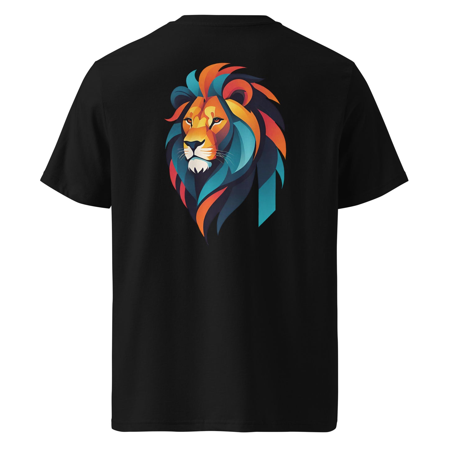 Premium T-shirt in organic cotton - Lion 03