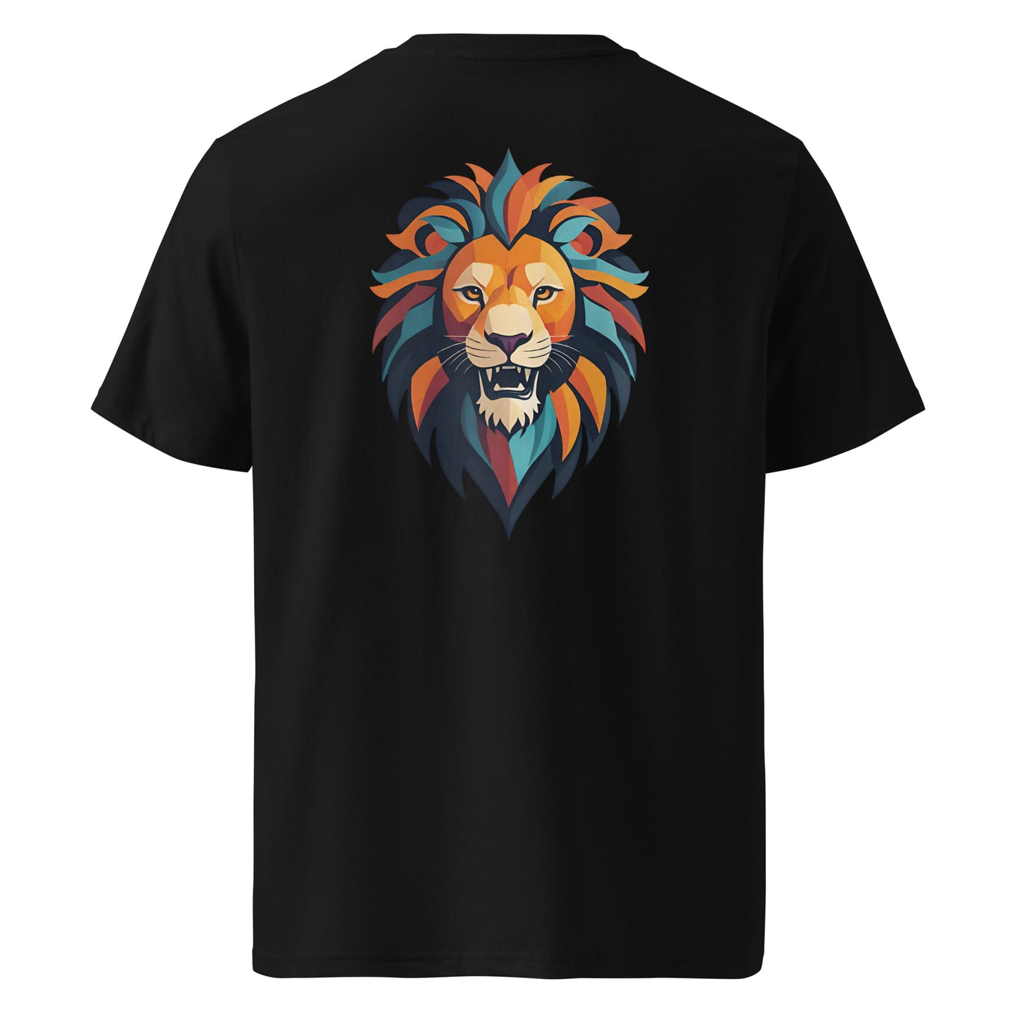 Premium T-shirt in organic cotton - Lion 02