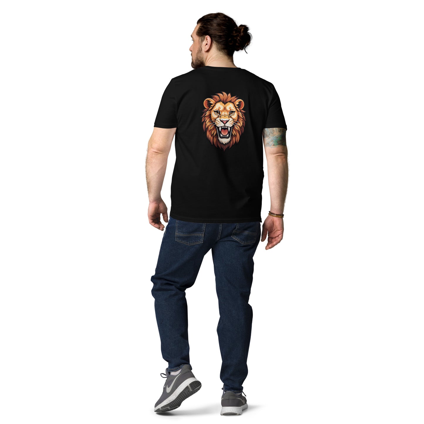 Premium T-shirt in organic cotton - Lion 01
