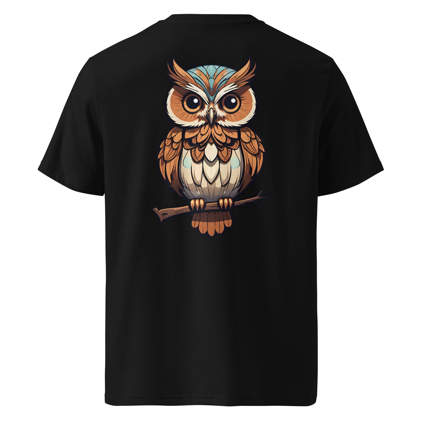Premium T-shirt in organic cotton - Owl 02