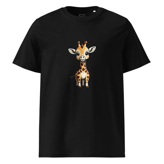 Premium T-shirt in organic cotton - Giraffe 01