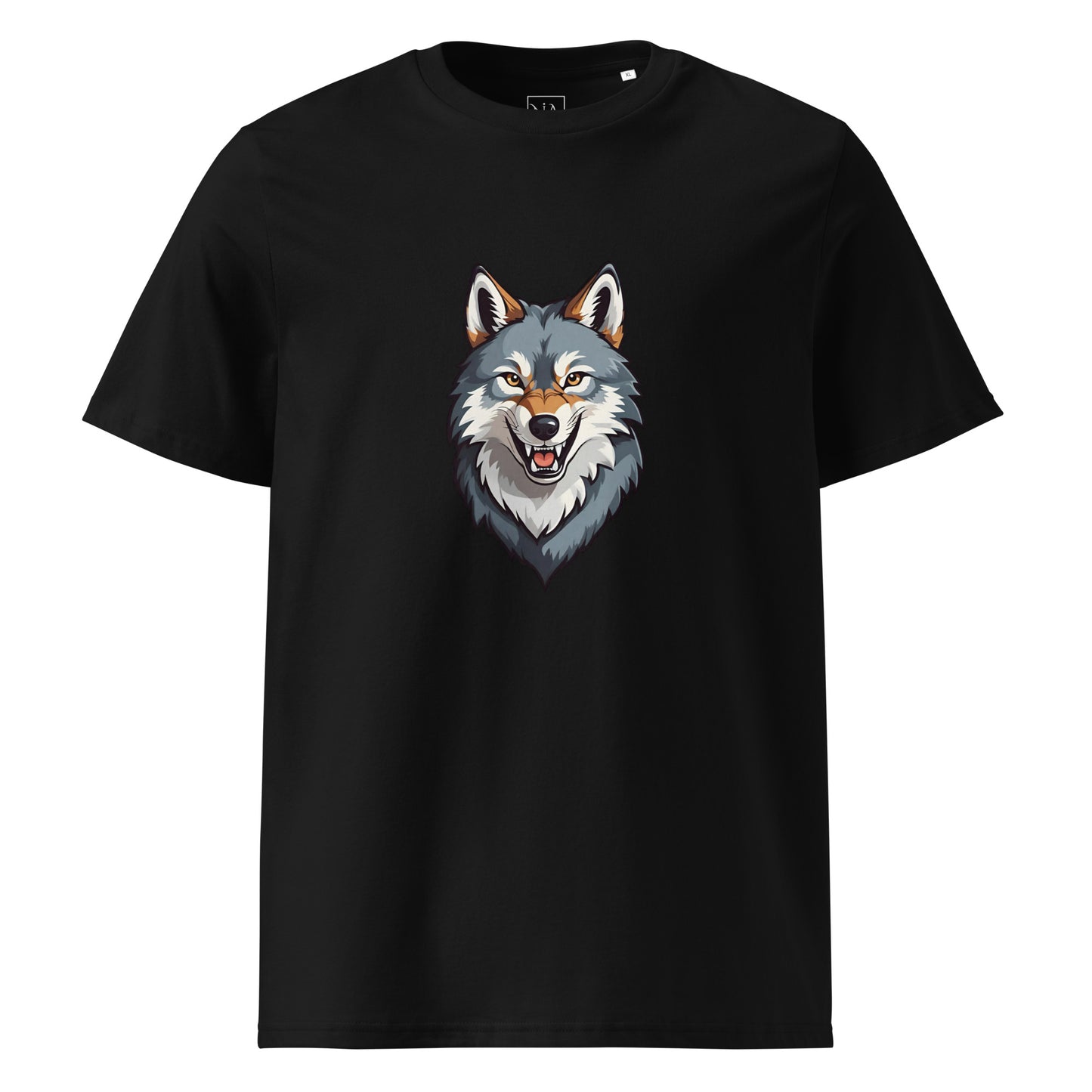 Premium T-shirt in organic cotton - Wolf 02