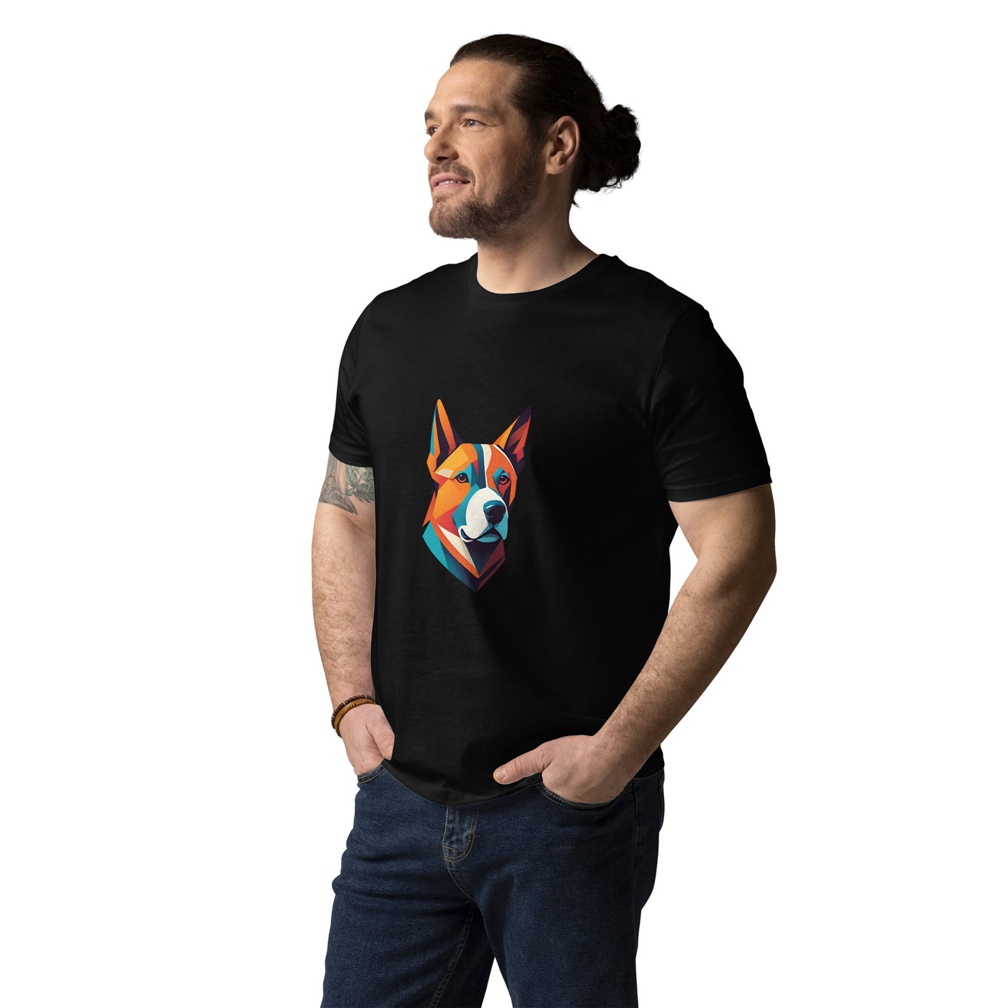 Premium T-shirt in organic cotton - Dog 04